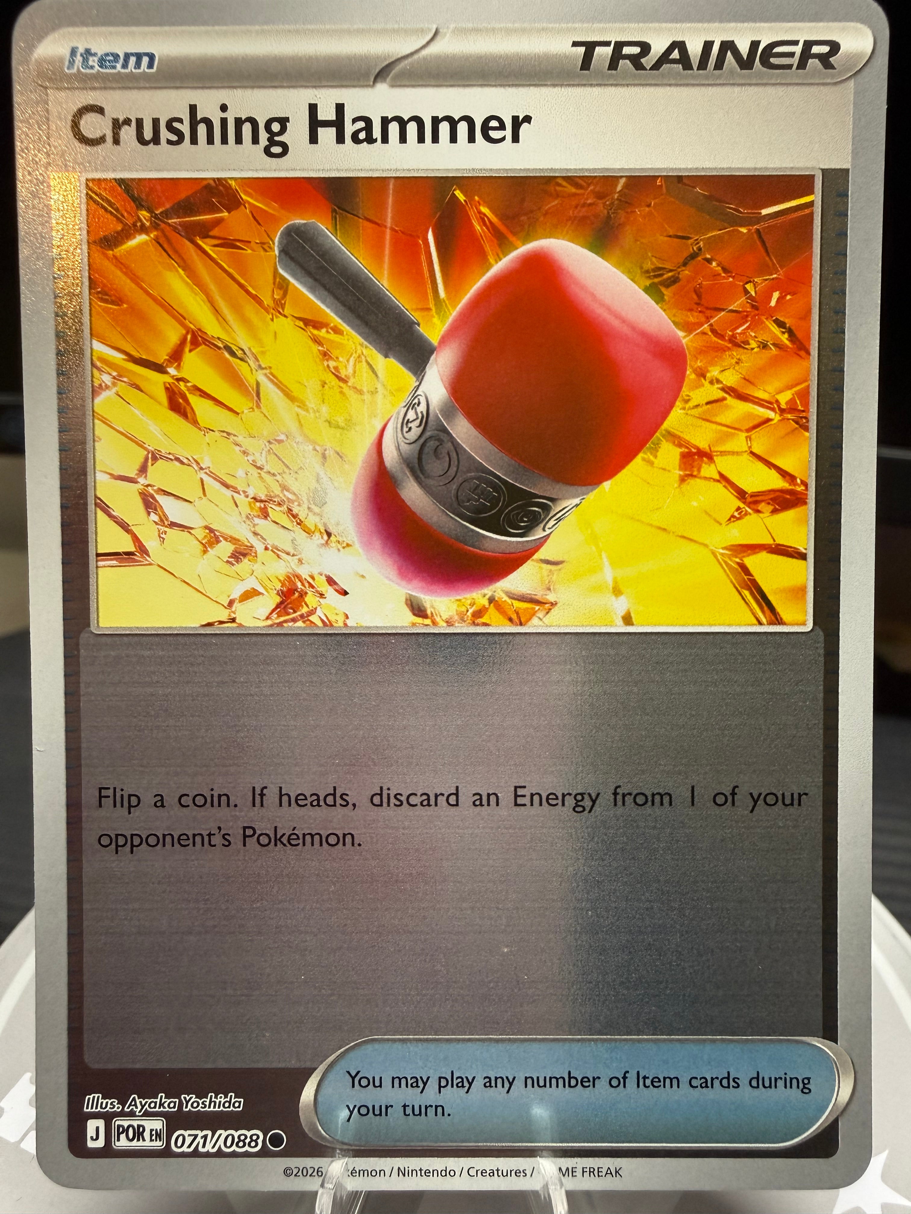 Crushing Hammer - 071/088 - Reverse Holo