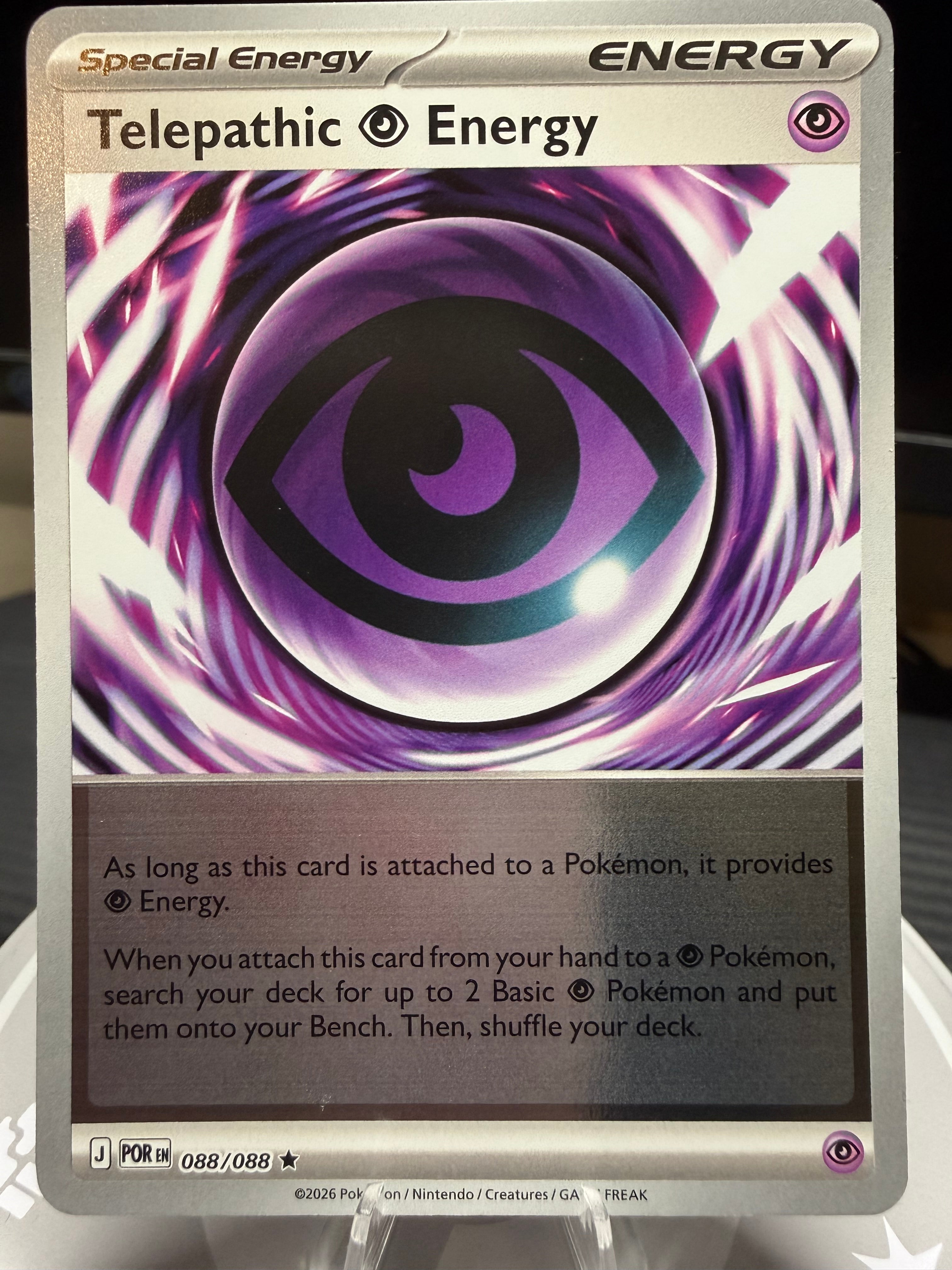 Telepathic Energy - 088/088 - Reverse Holo - Perfect Order