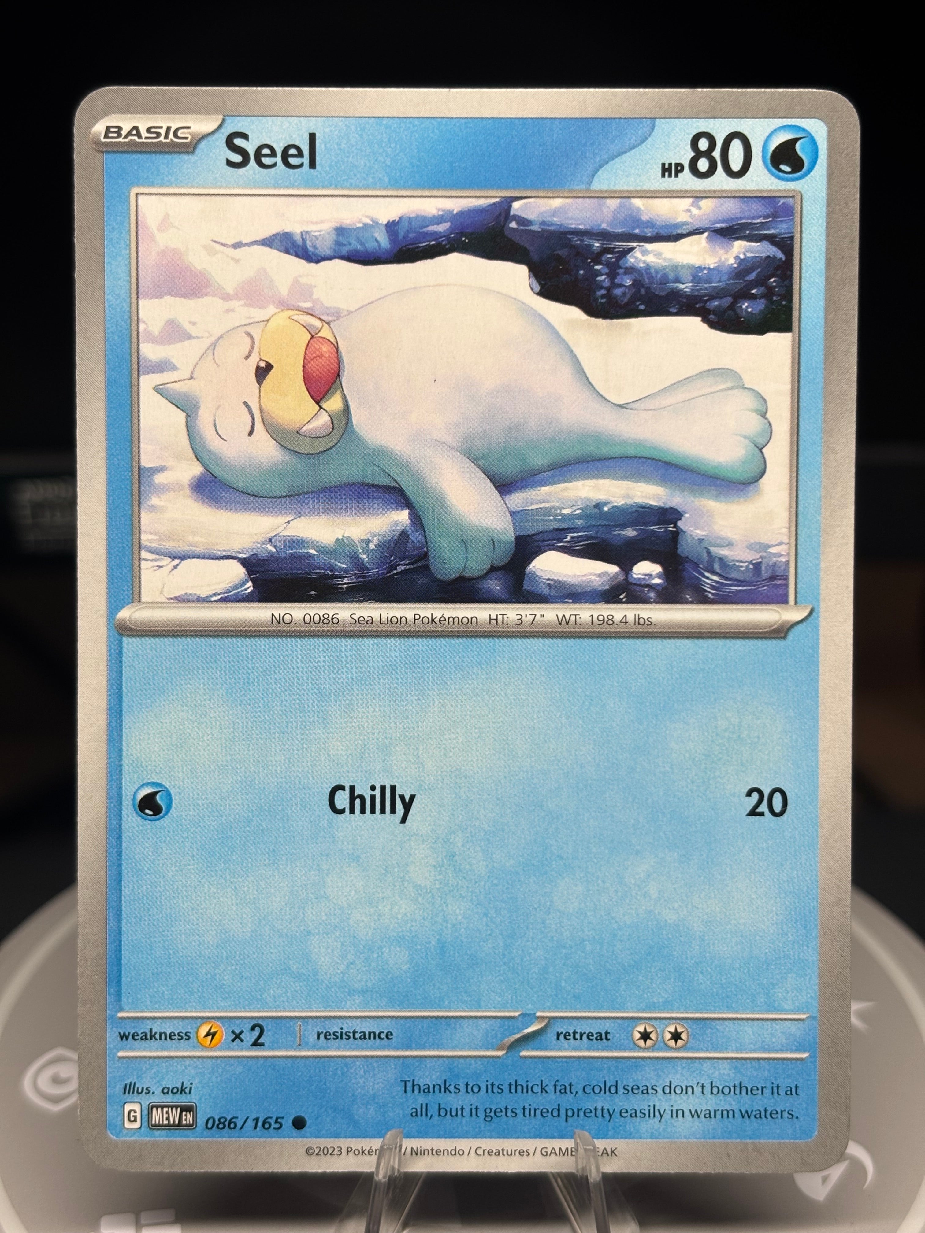 Seel - 086/165  - Scarlet & Violet 151 - English