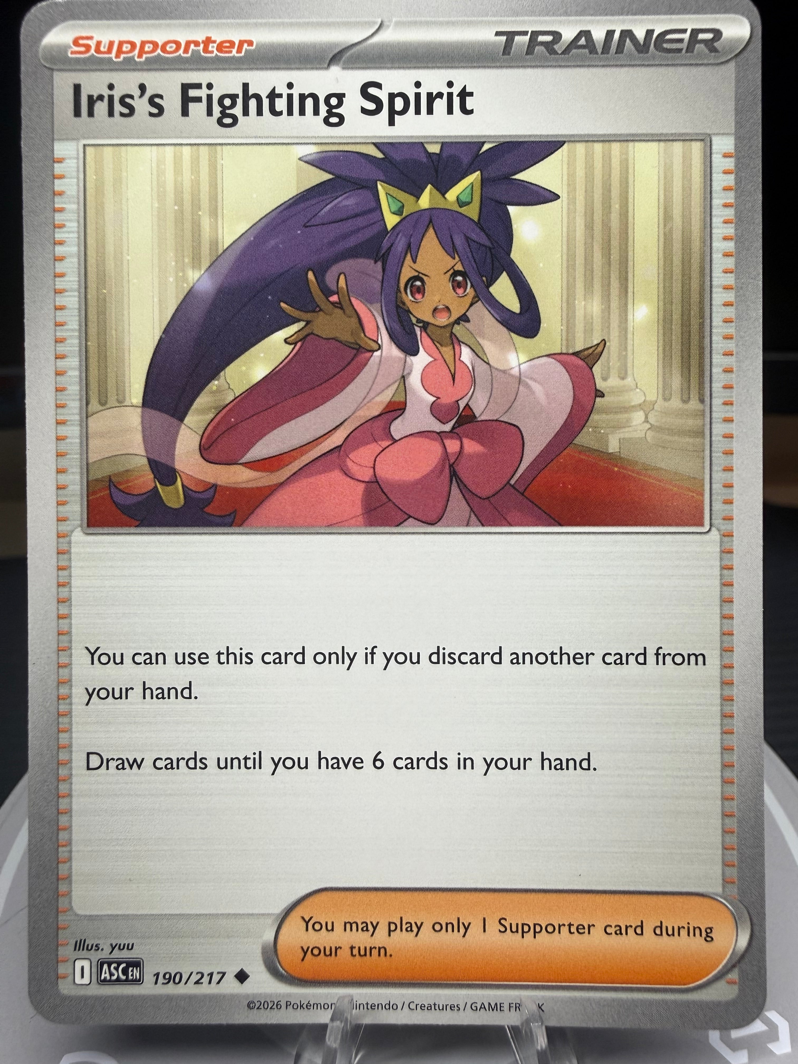 Iris's Fighting Spirit - 190/217 - Ascended Heros