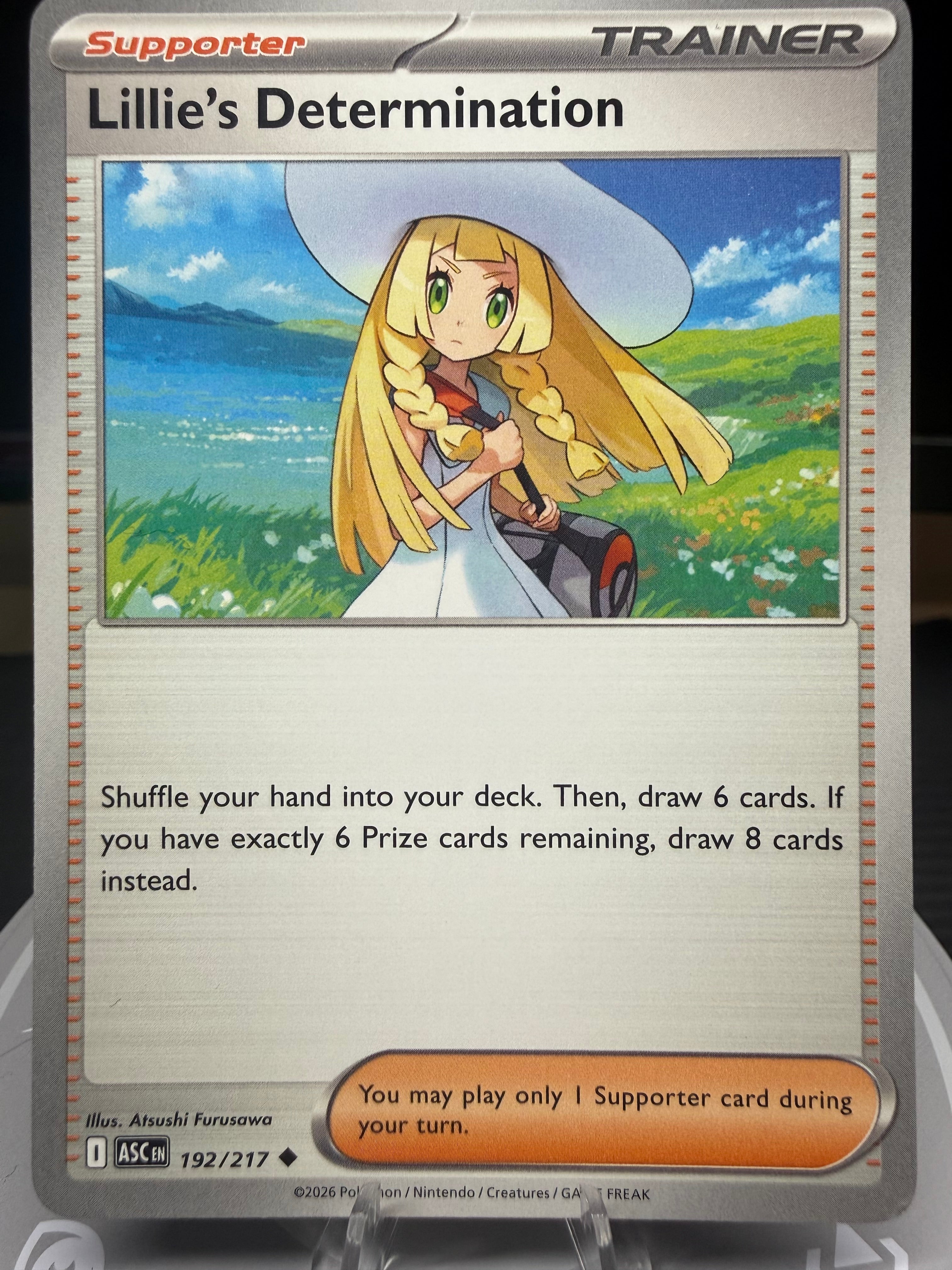 Lillie's Determination - 192/217 - Ascended Heroes