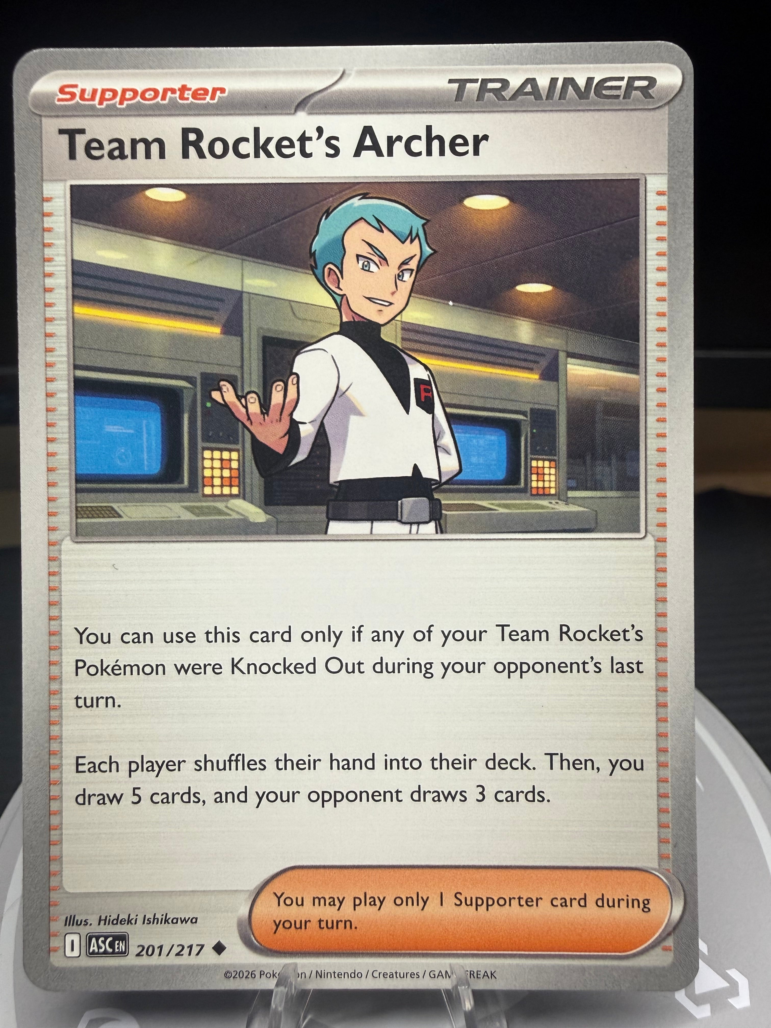 Team Rocket's Archer - 201/217 - Ascended Heroes