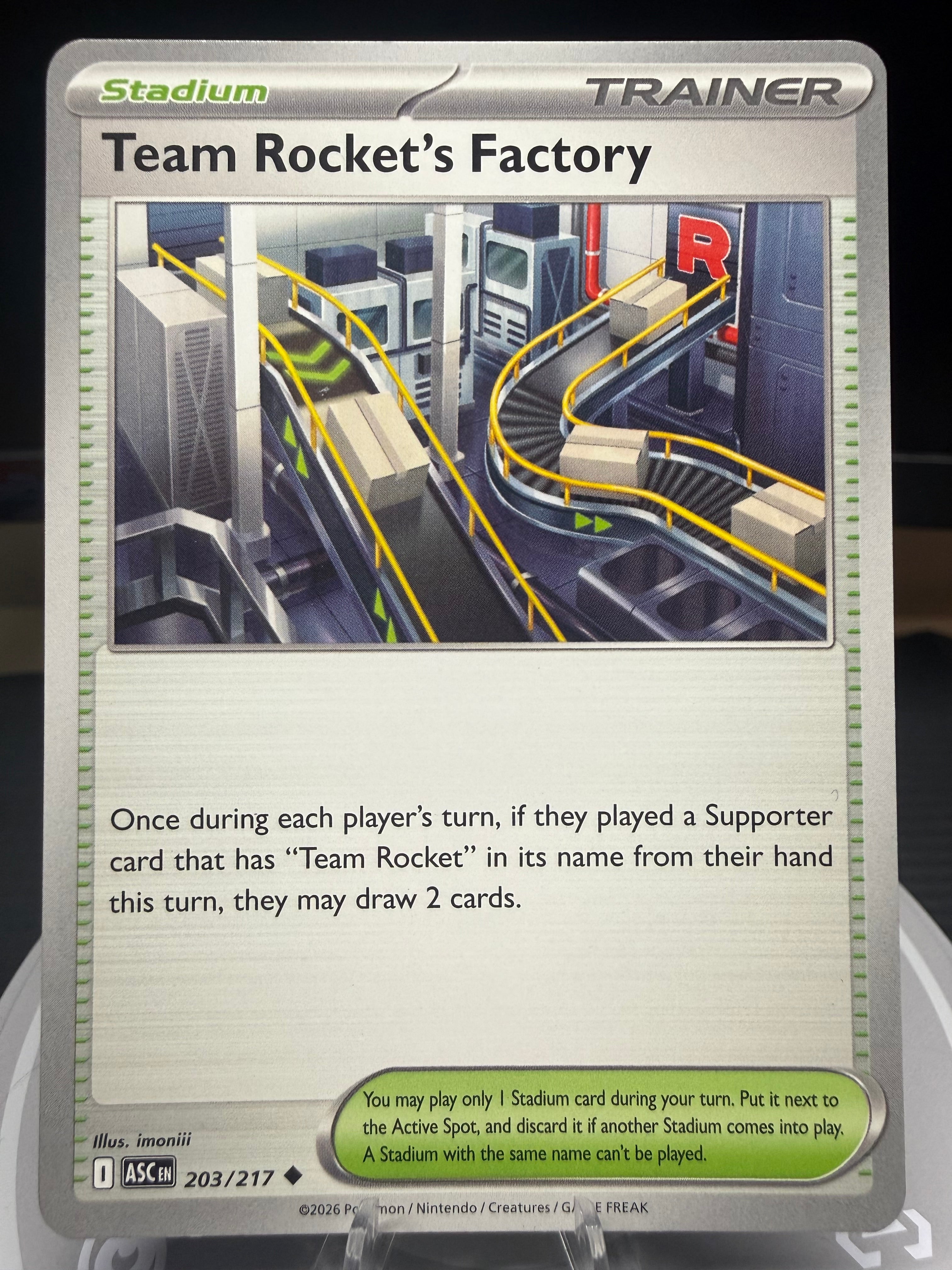 Team Rocket's Factory - 203/217 -  Ascended Heroes