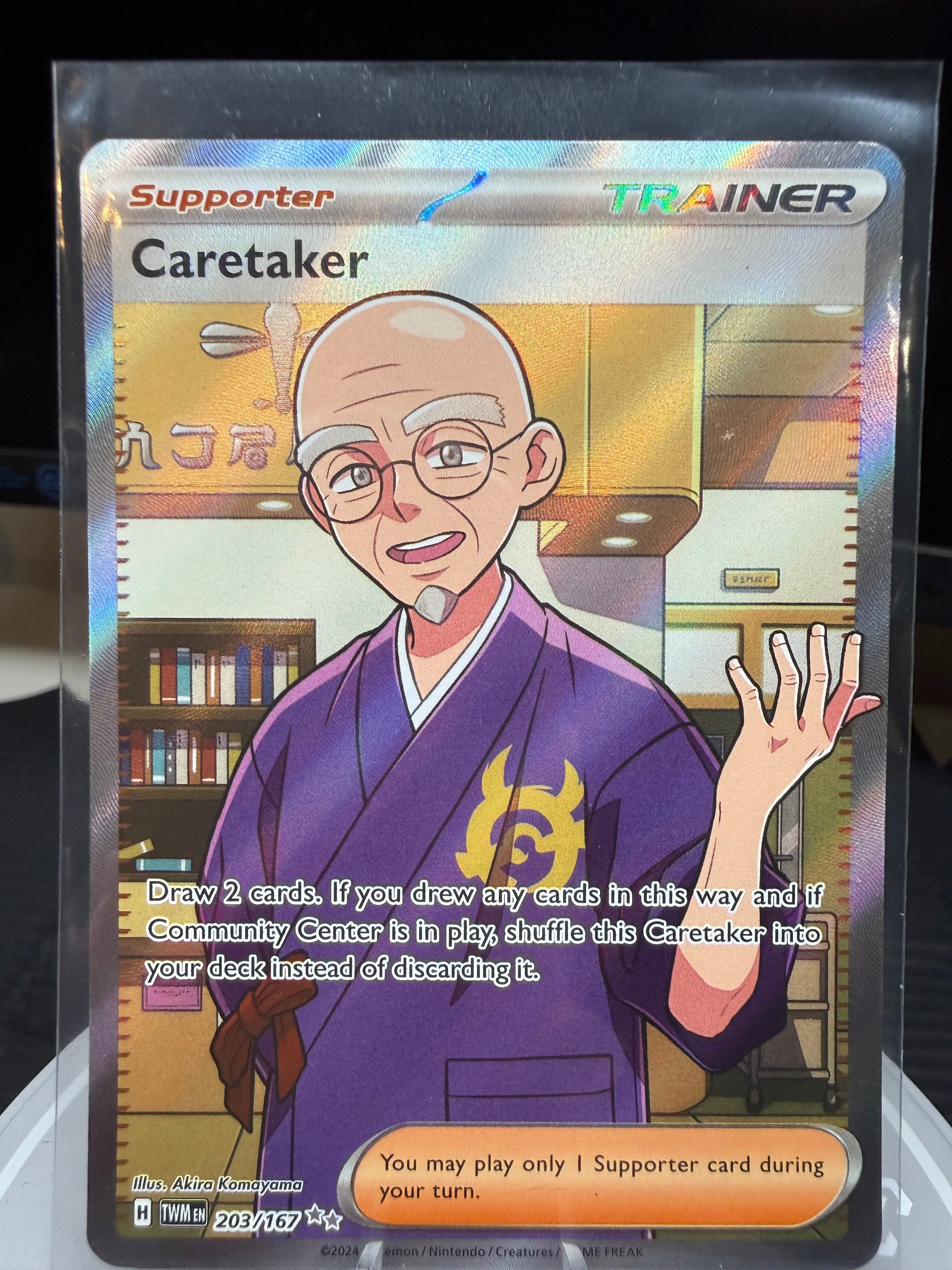 Caretaker - 203/167 - Ultra Rare - Twilight Masquerade