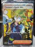 Clemont's Quick Wit - 229/191 - Ultra Rare - Surging Sparks