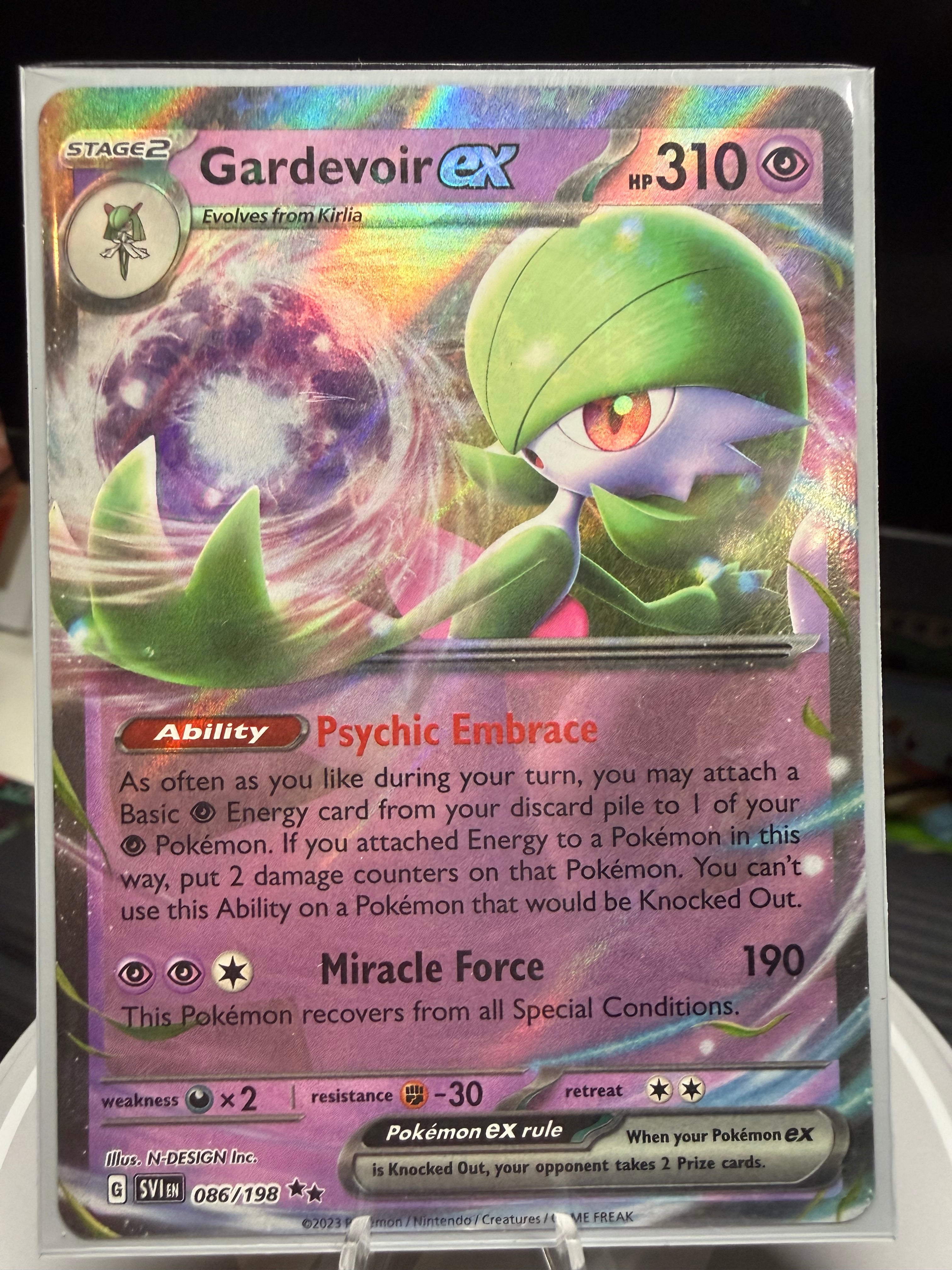 Gardevoir ex - 086/198 - Scarlet & Violet