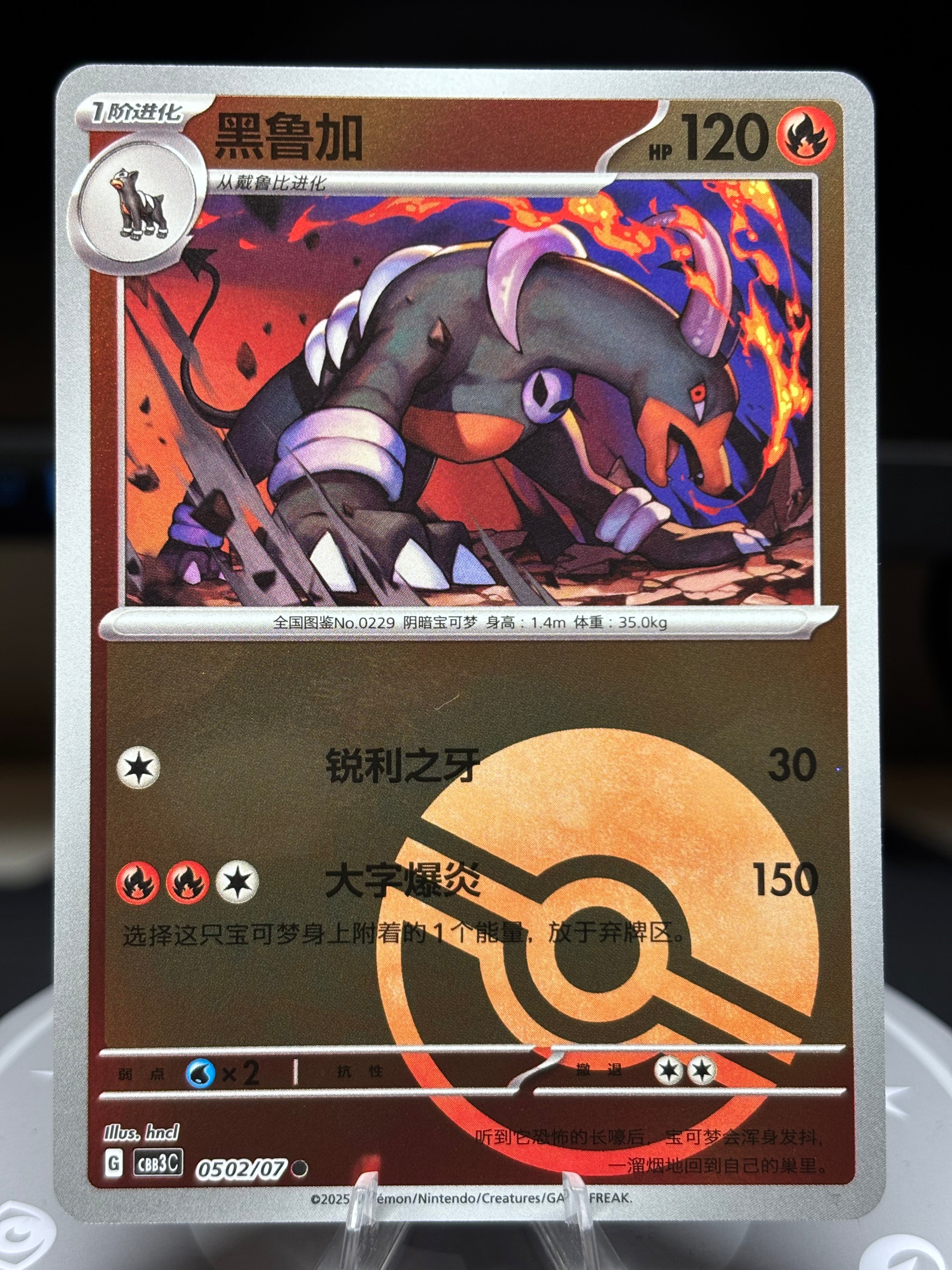 Houndoom 0502/07 - Chinese Gem Pack Volume 3