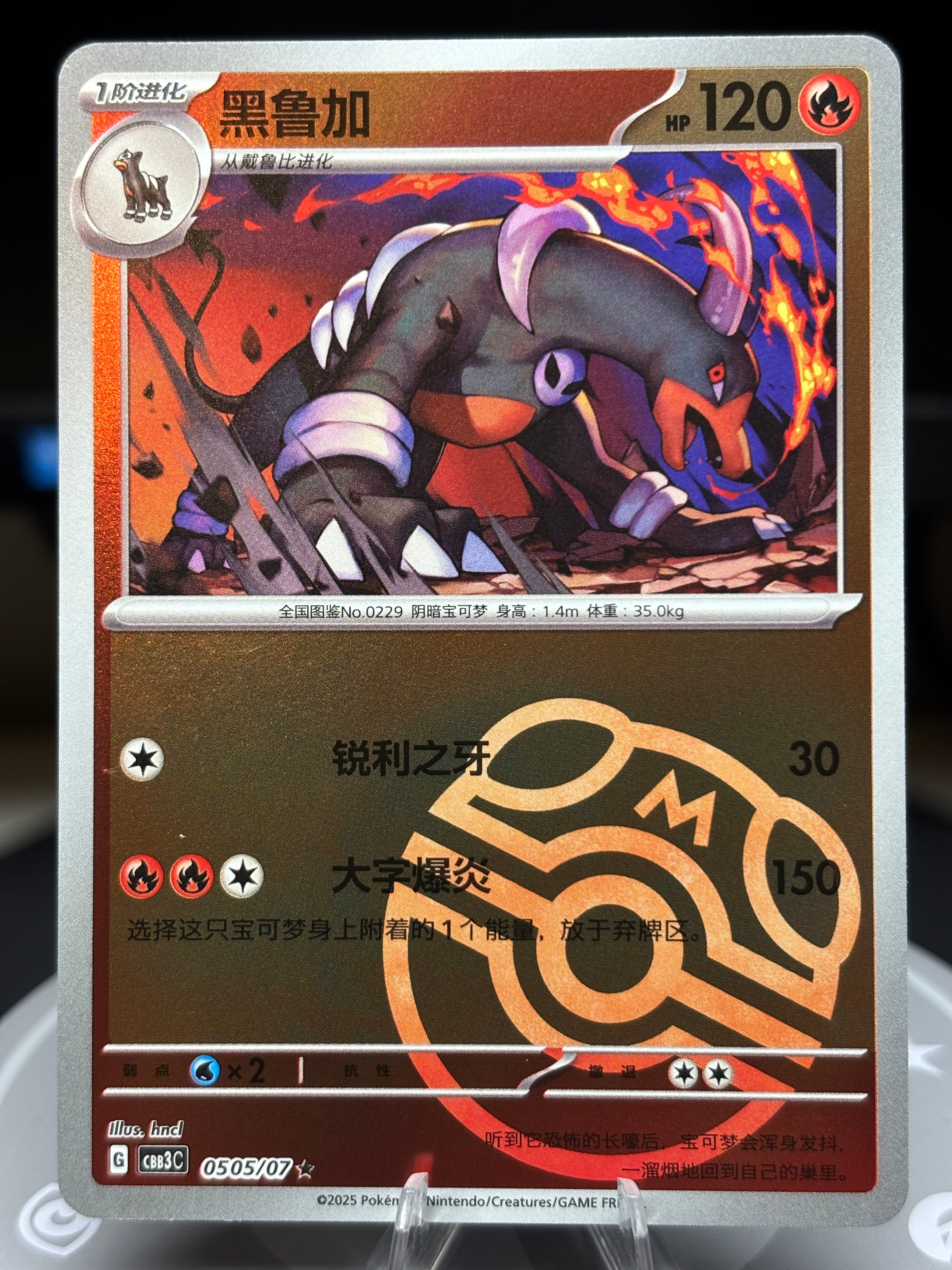 Houndoom 0505/07 - Chinese Gem Pack Volume 3