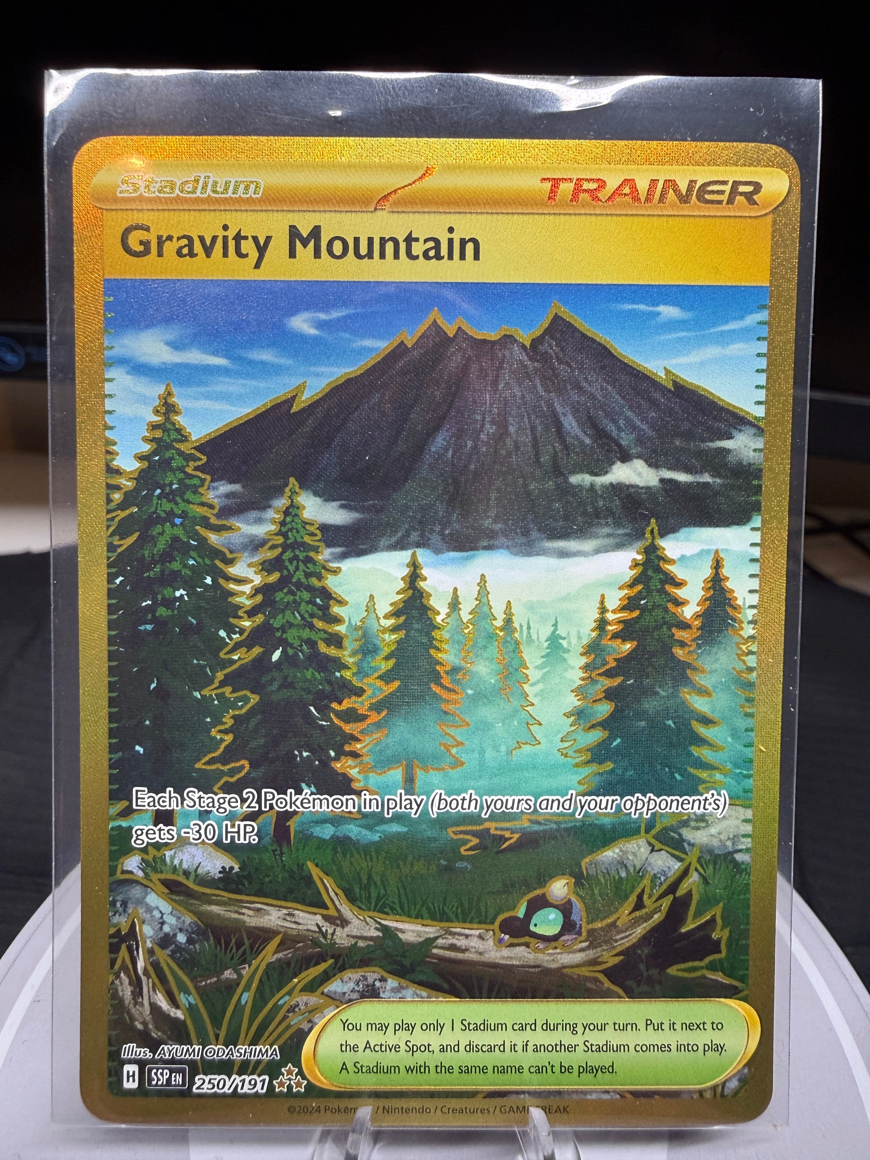 Gravity Mountain 250/191 - Hyper Rare - Surging Sparks