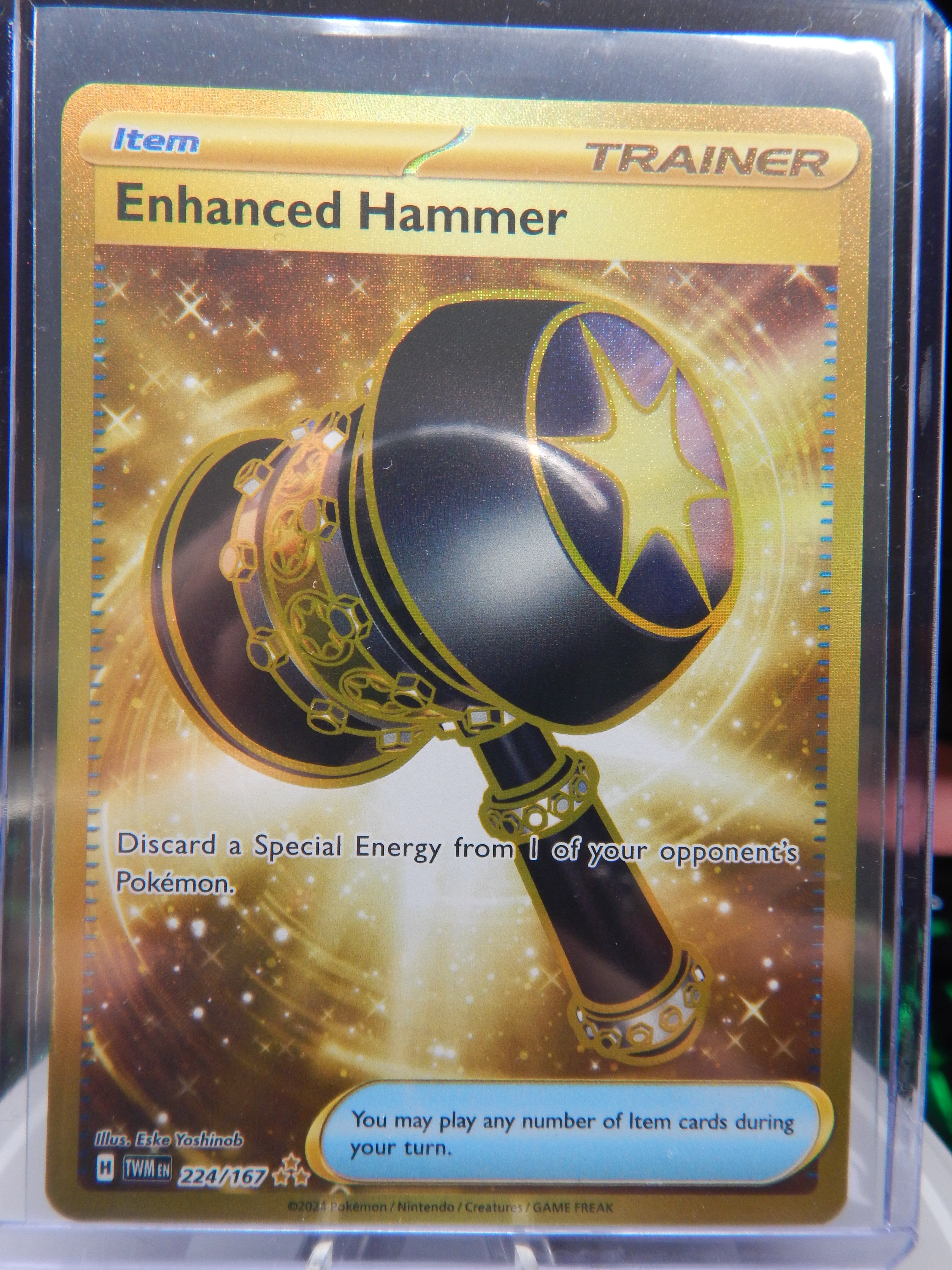 Enhanced Hammer 224/167 Hyper Rare Twilight Masquerade Pokemon