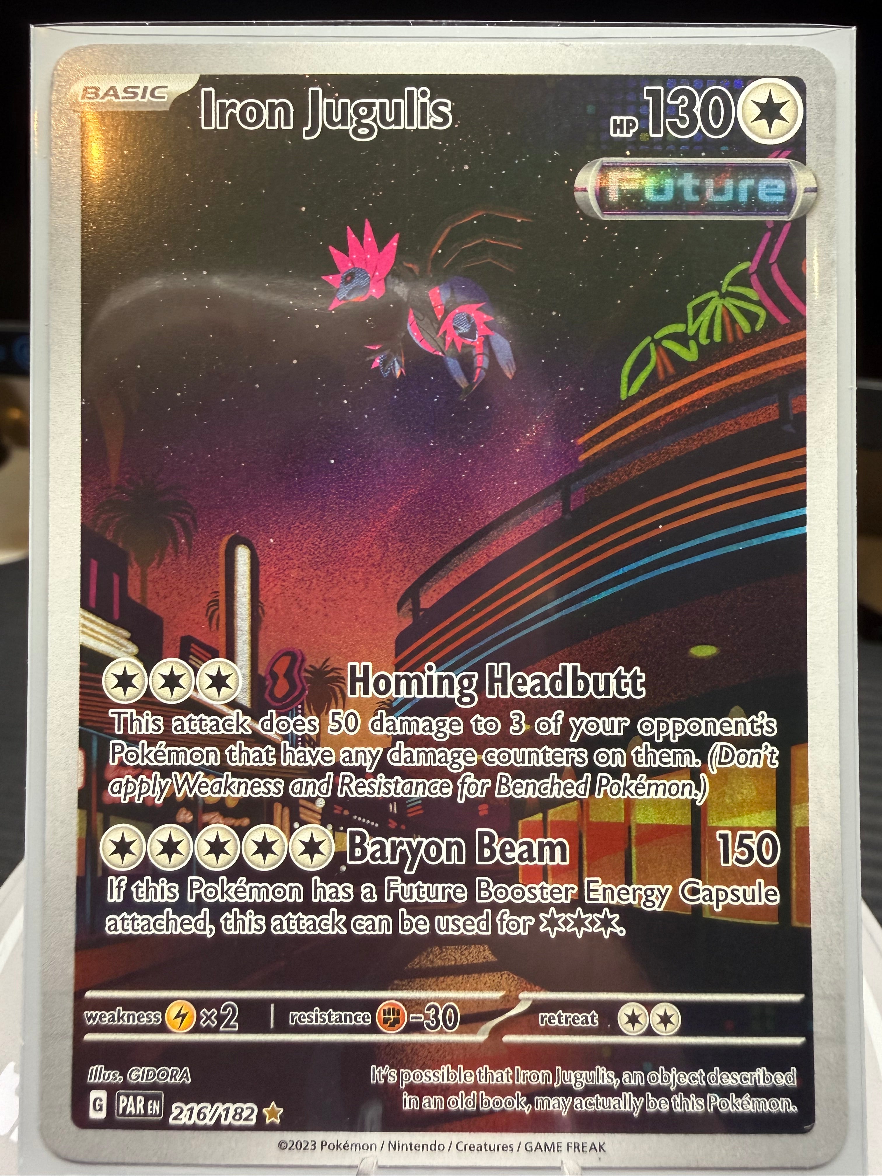 Iron Jugulis - 216/182 - Illustration Rare - Paradox Rift