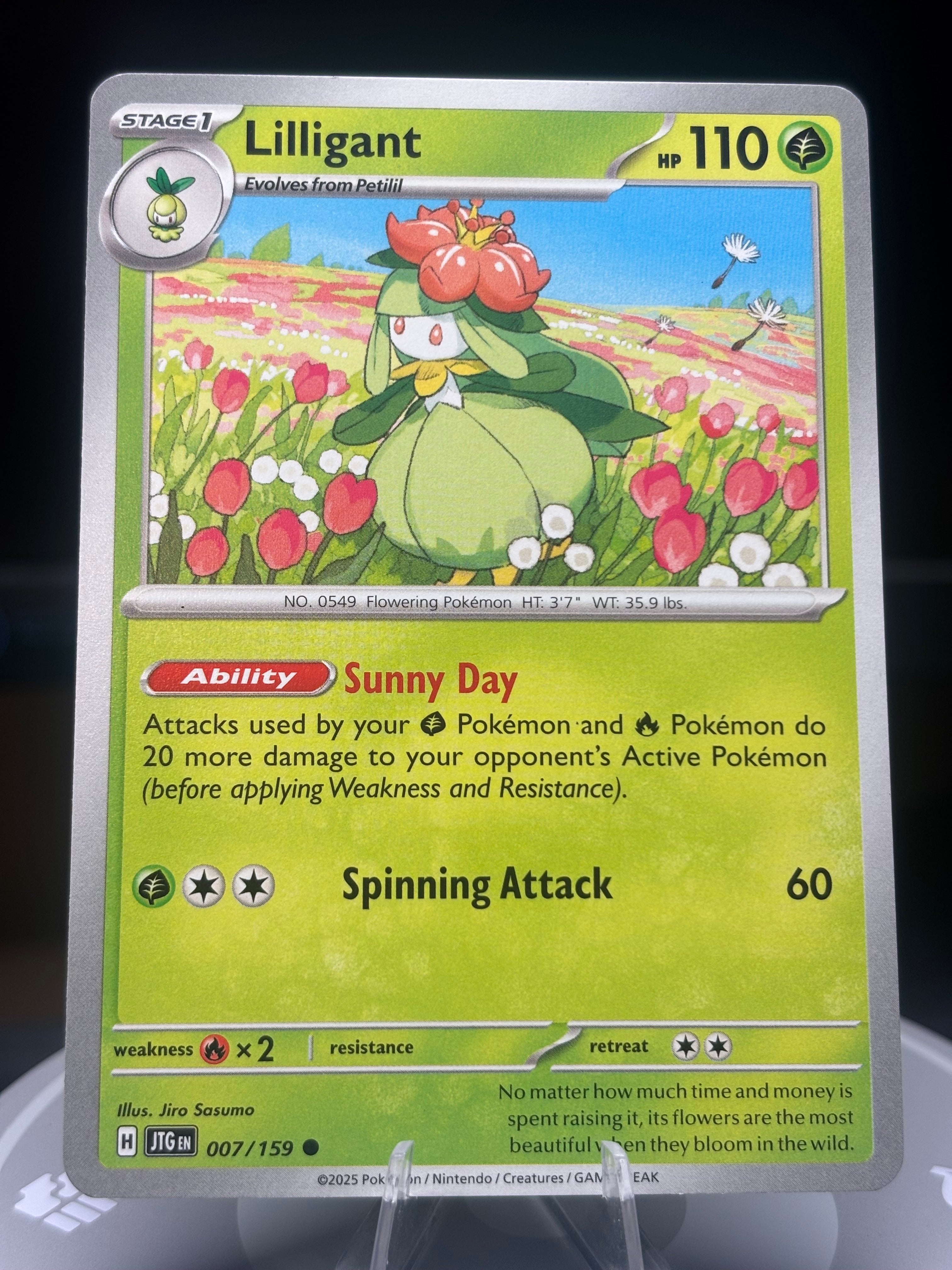 Lilligant - 007/159 - Non-Holo - Journey Together