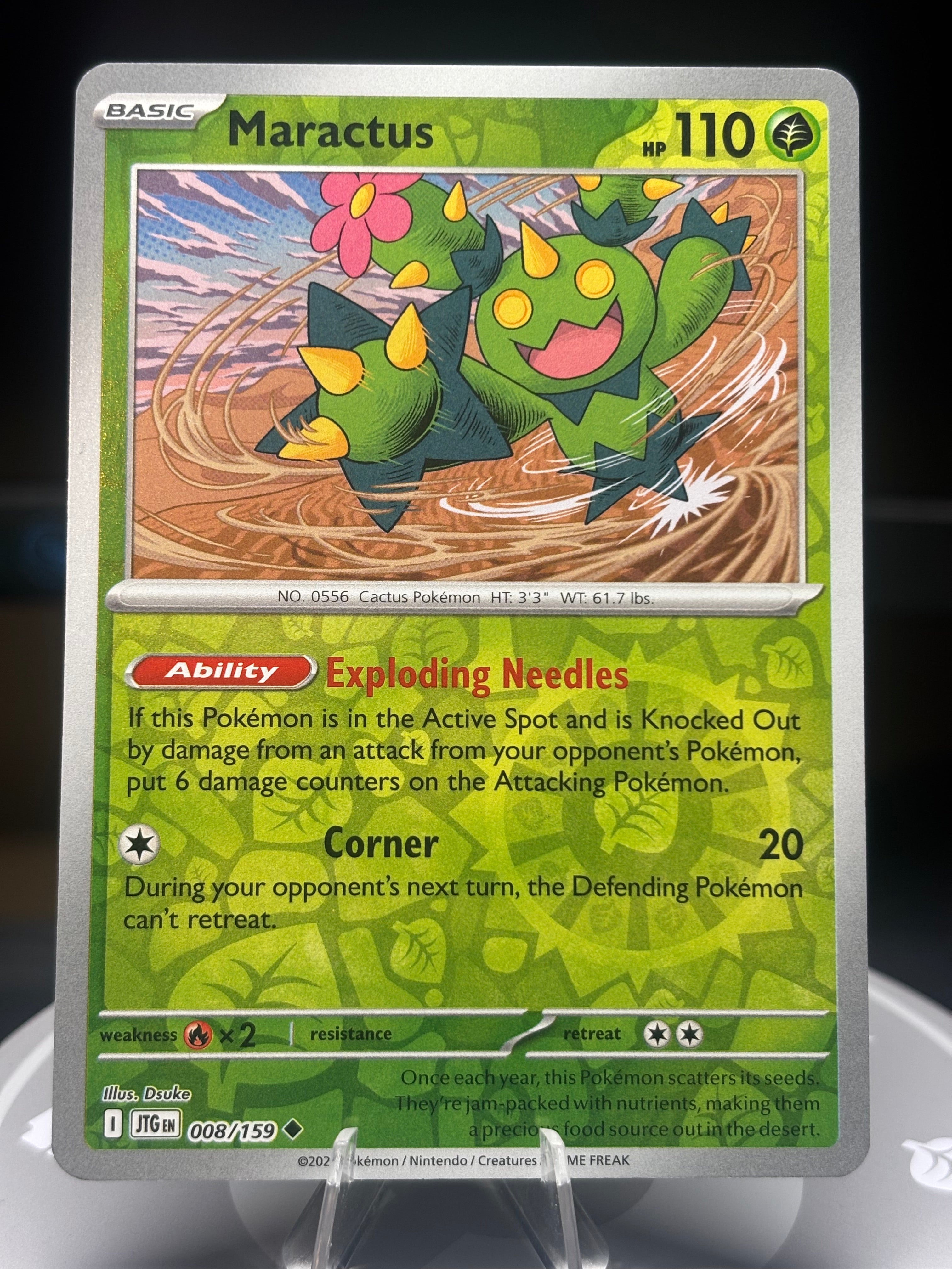 Maractus - Reverse Holo Uncommon SV09: Journey Together