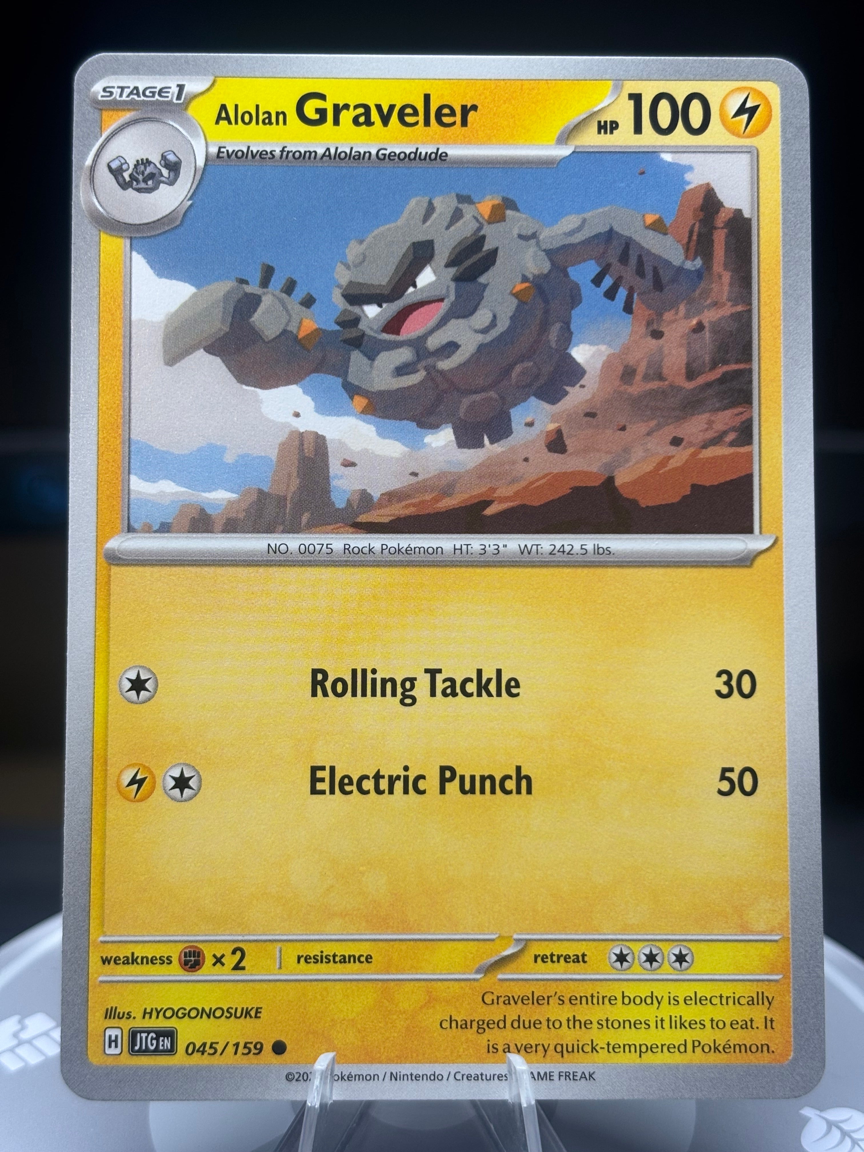 Alolan Graveler 045/159 Journey Together