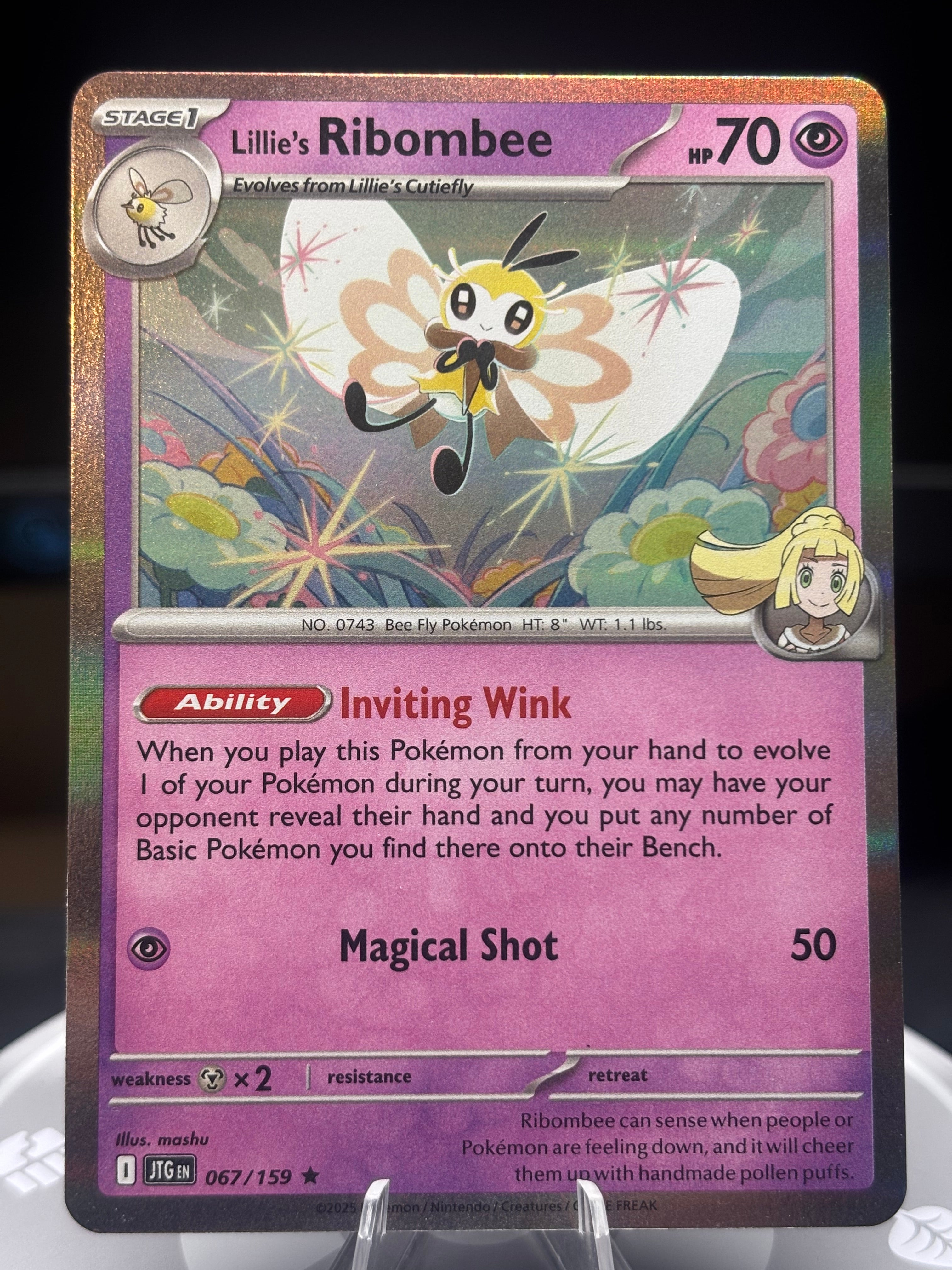 Lillie's Ribombee - 067/159 - Holo - Journey Together