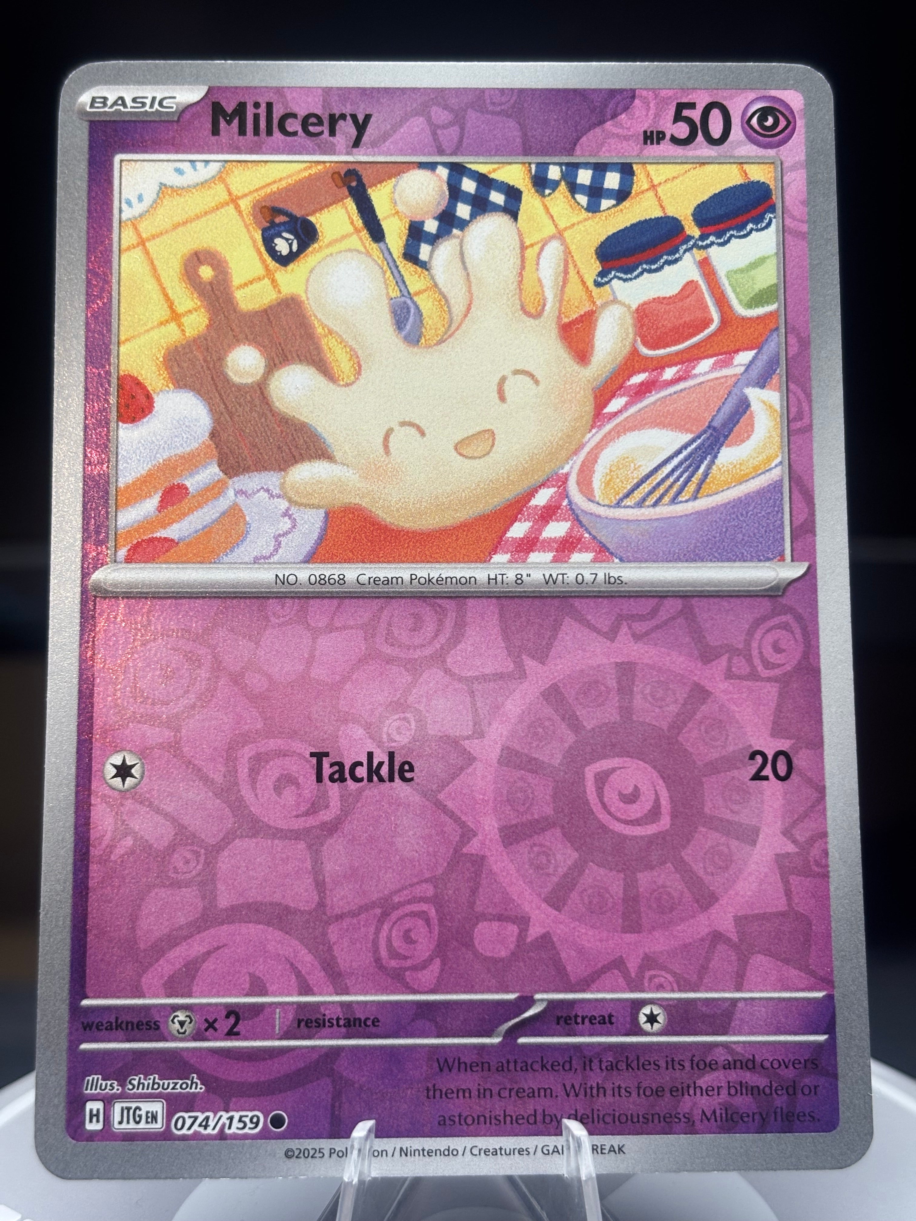 Milcery - 074/159 - Reverse Holo - Journey Together