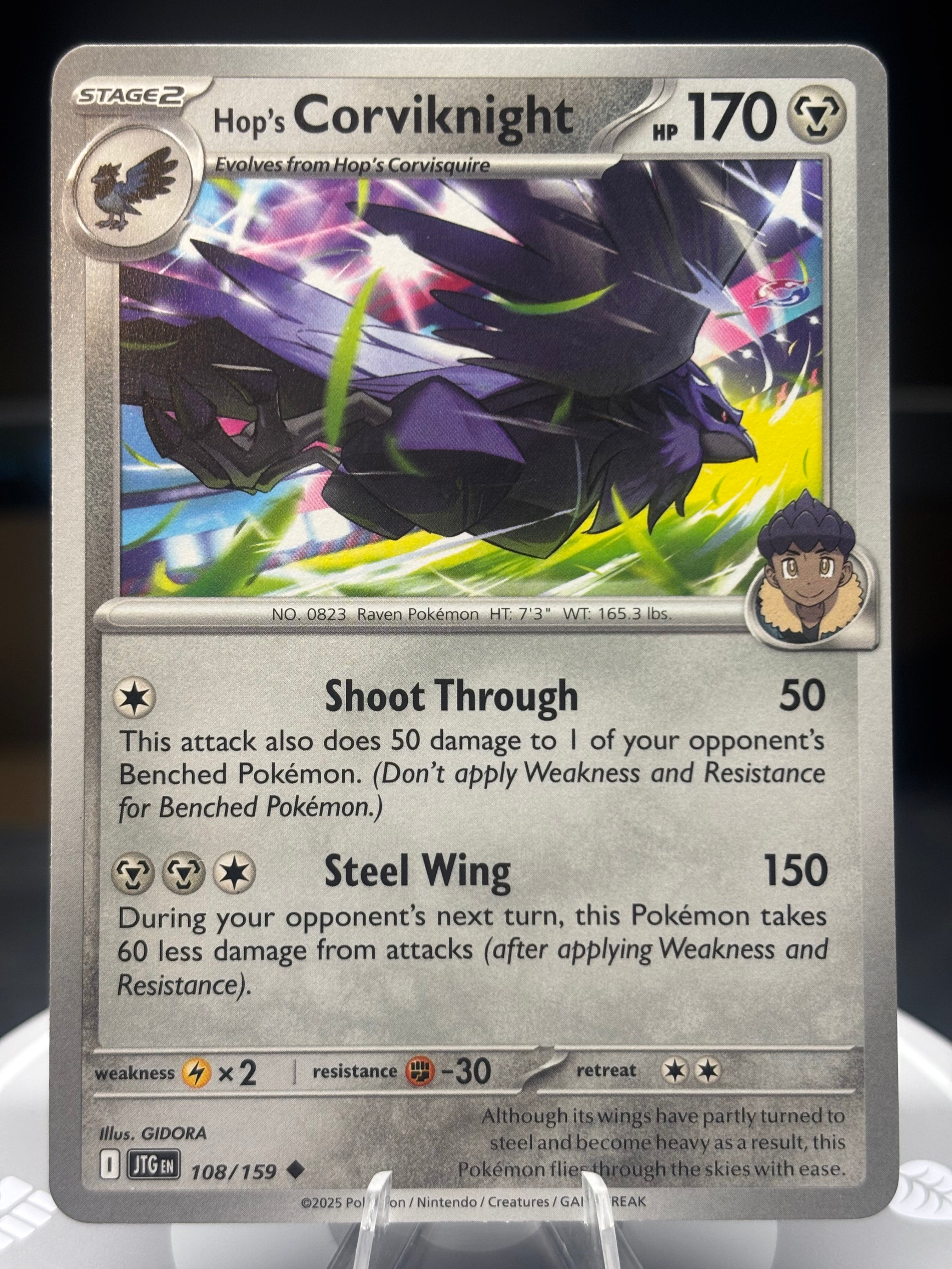 Hop's Corviknight - 108/159 - Journey Together