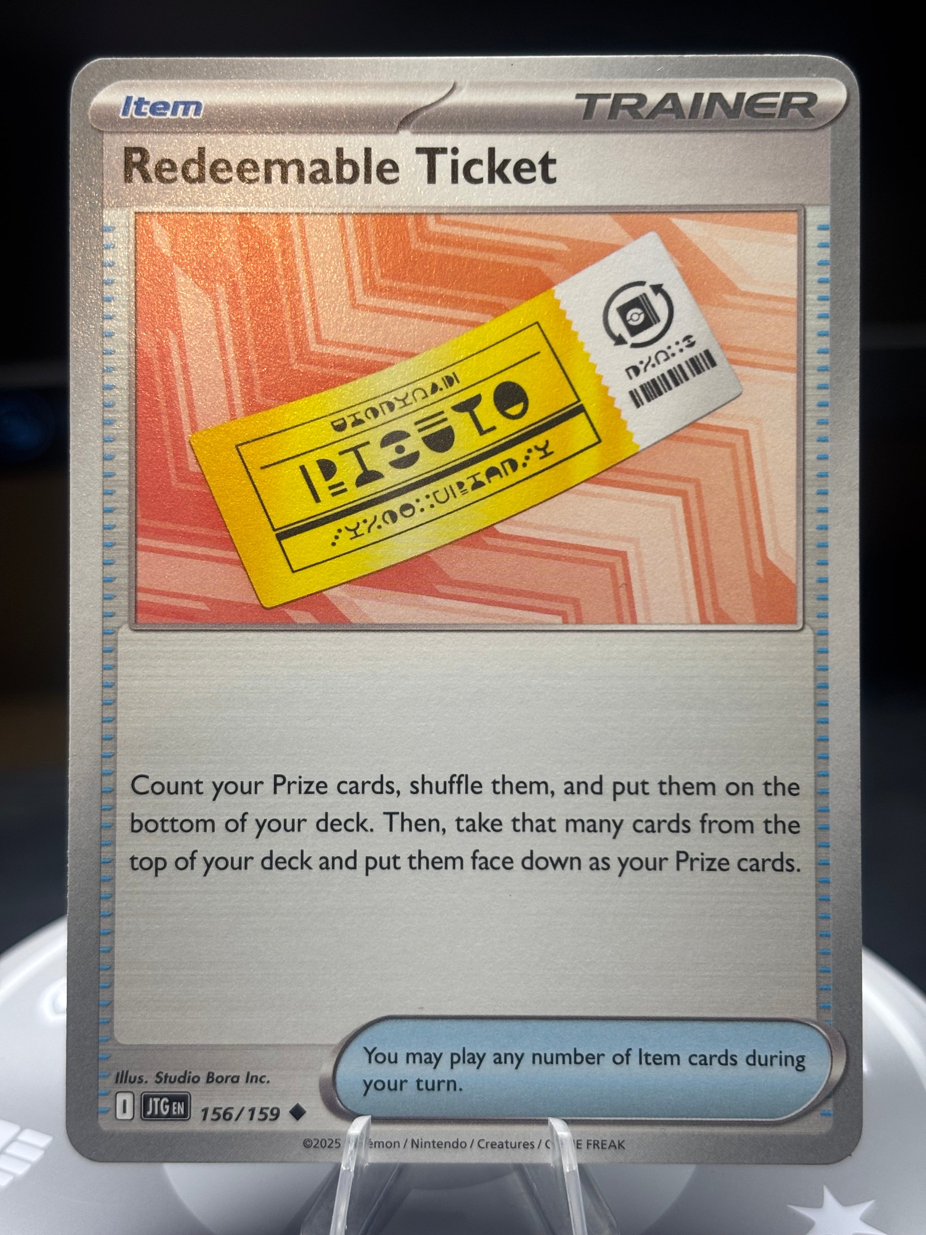 Redeemable Ticket - 156/159  - Journey Together
