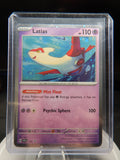 Latias SVP139 Black Star Promo Pokemon Card Cosmo Holo Rare Scarlet & Violet