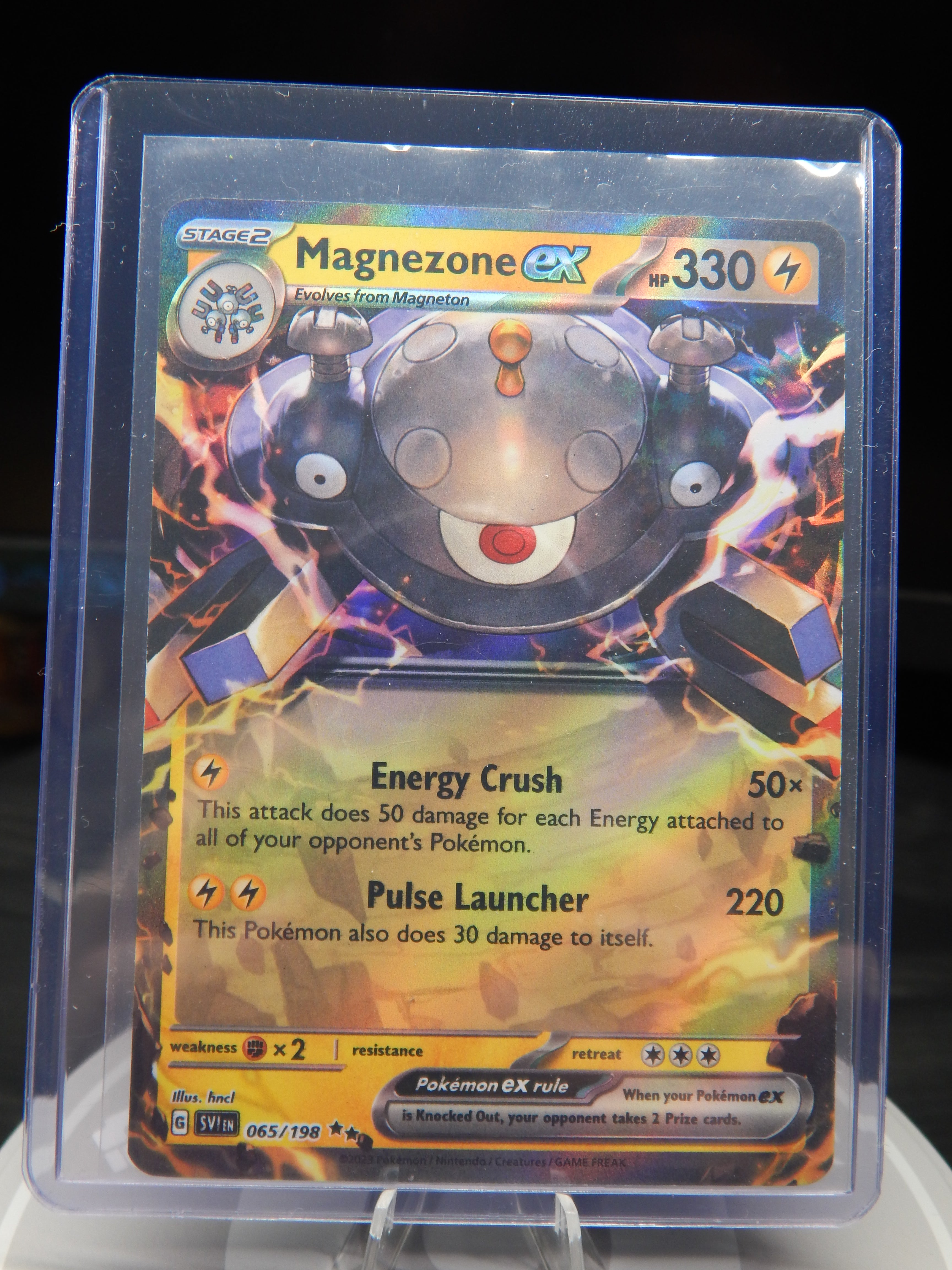 Magnezone ex - 065/198 - Double Rare - Scarlet & Violet Base - Pokemon Card