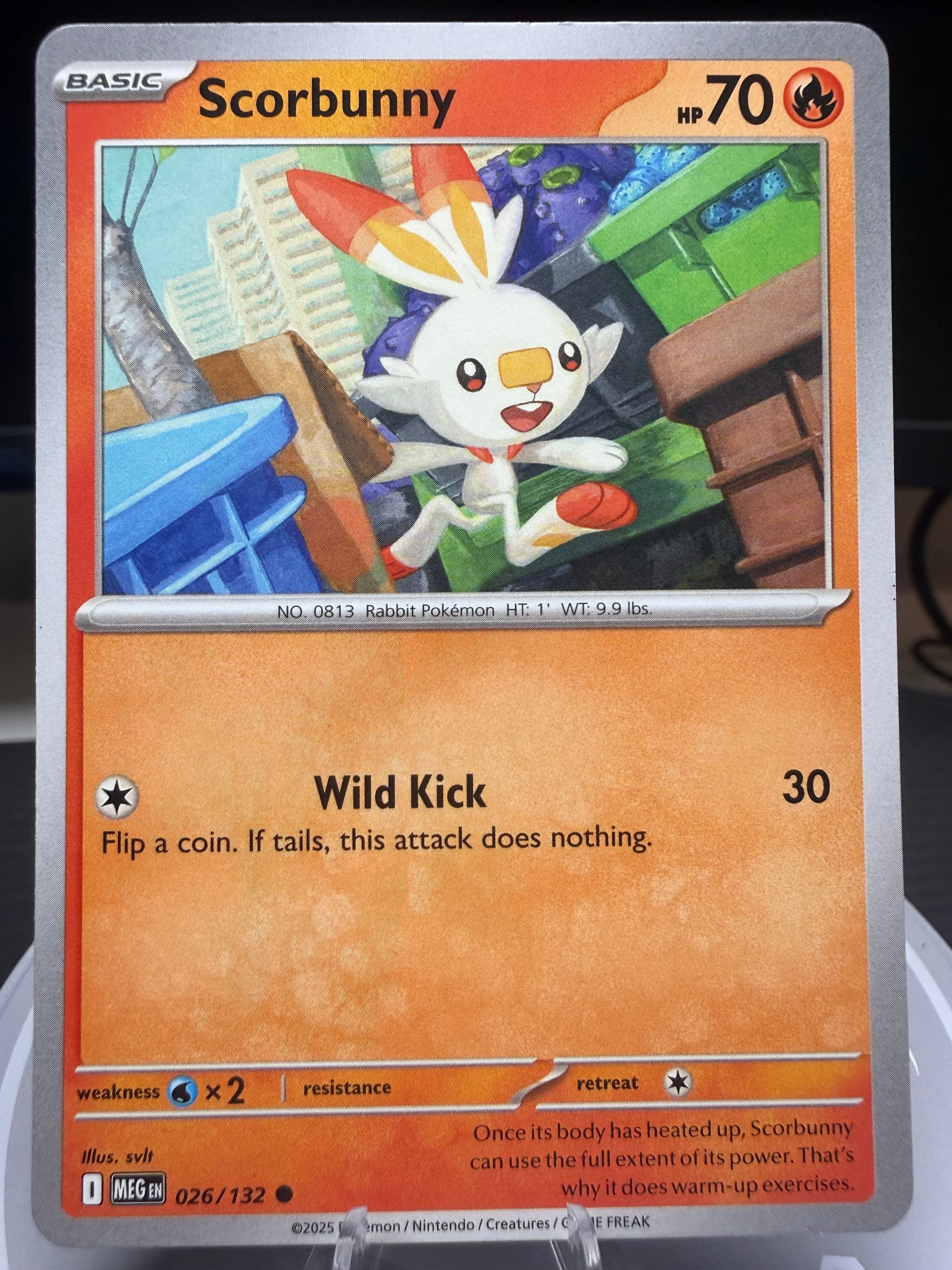 SCORBUNNY - 026/132 MEGA EVOLUTION