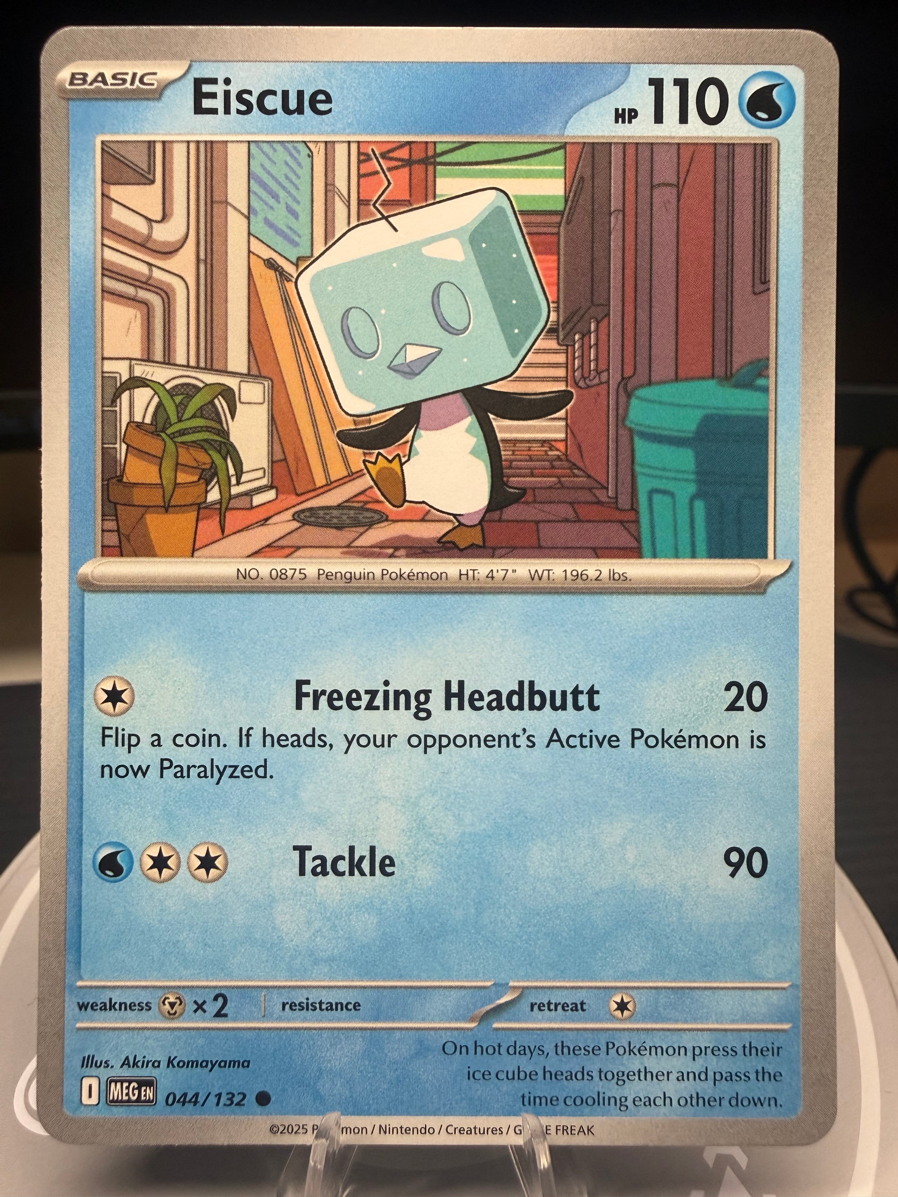 Eiscue - 044/132 - Reverse Holo - Mega Evolution