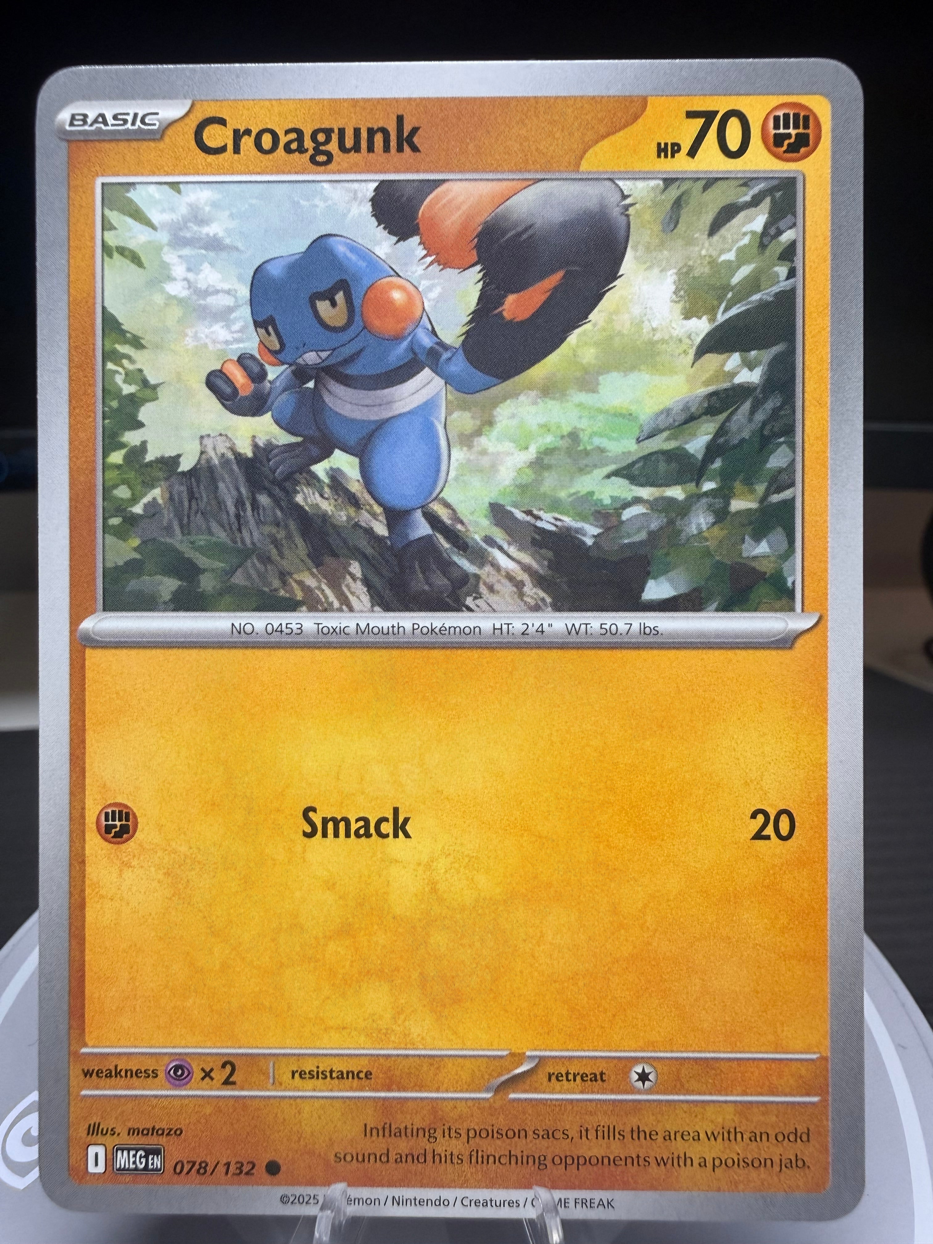 CROAGUNK - 078/132 - Mega Evolution