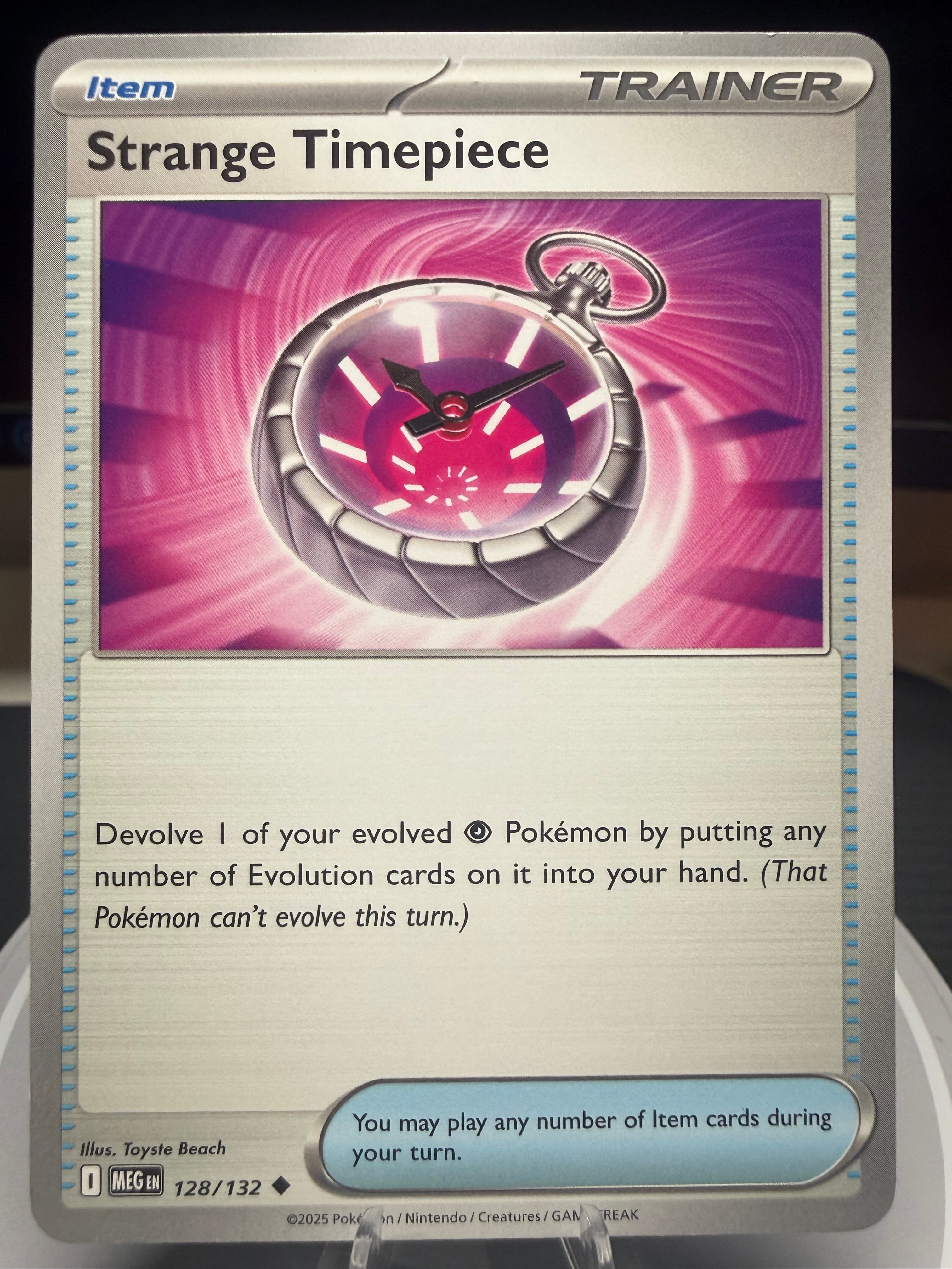 Strange Timepiece - 128/132 - Mega Evolution