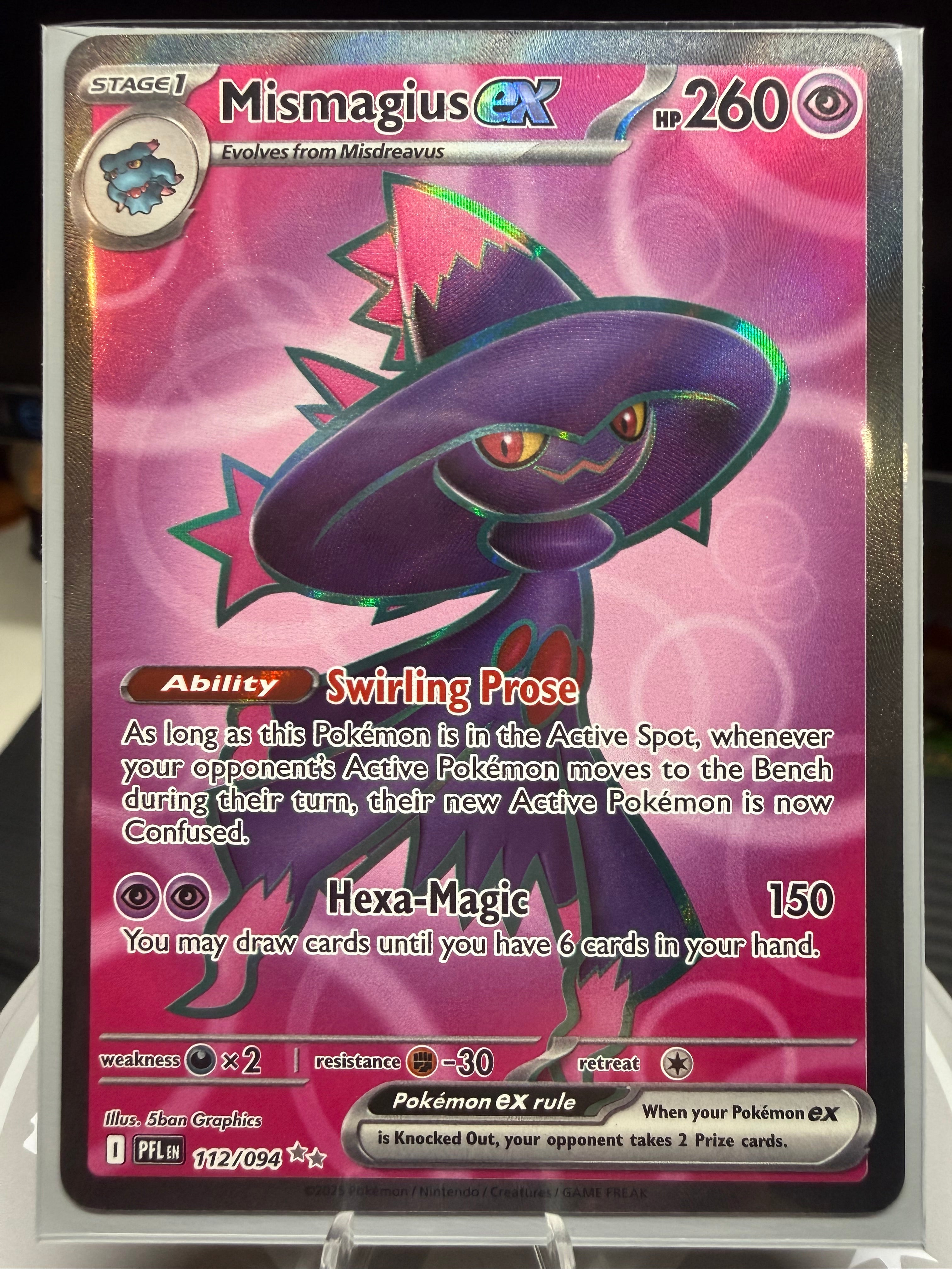 Mismagius ex - 112/094 - Ultra Rare - Phantasmal Flames