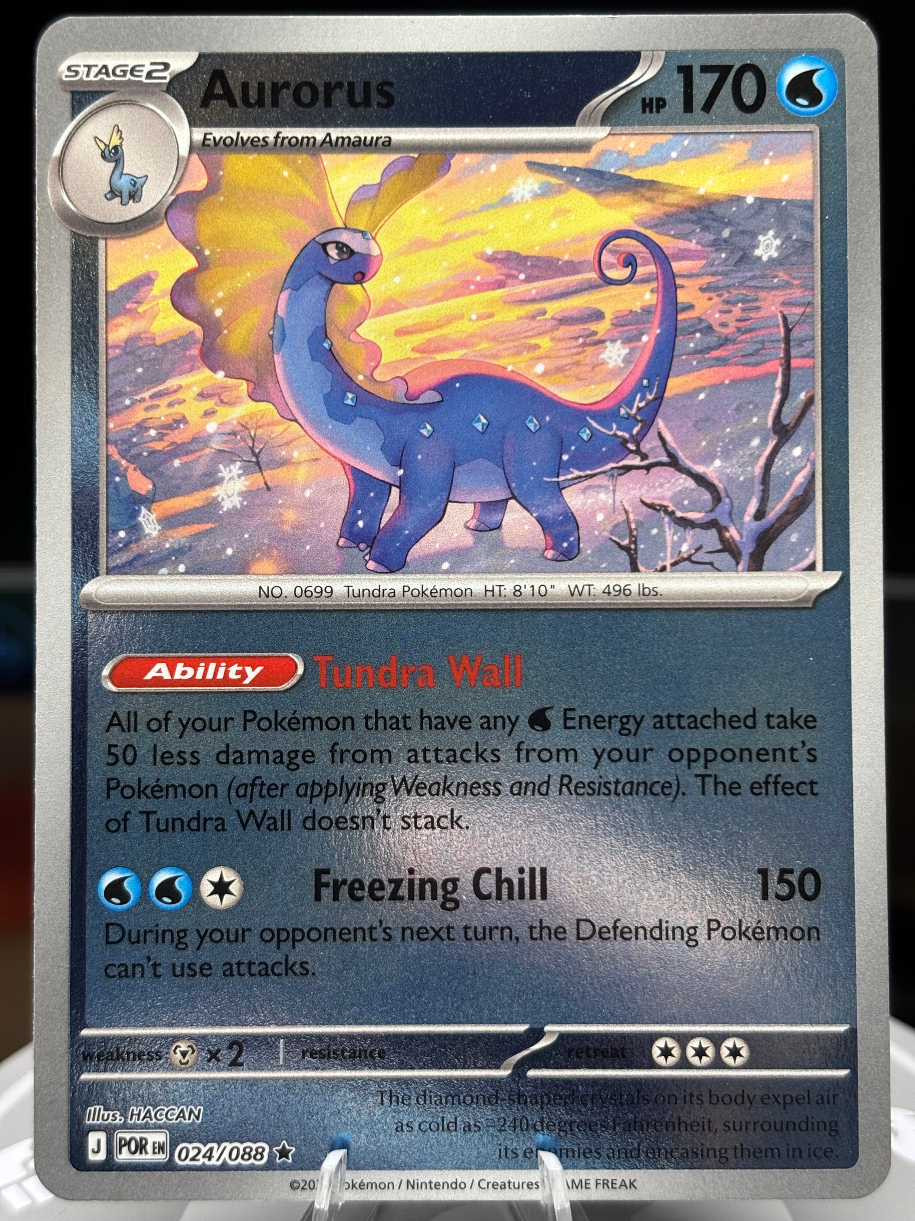 Aurorus - 024/088 - Reverse Holo - Perfect Order