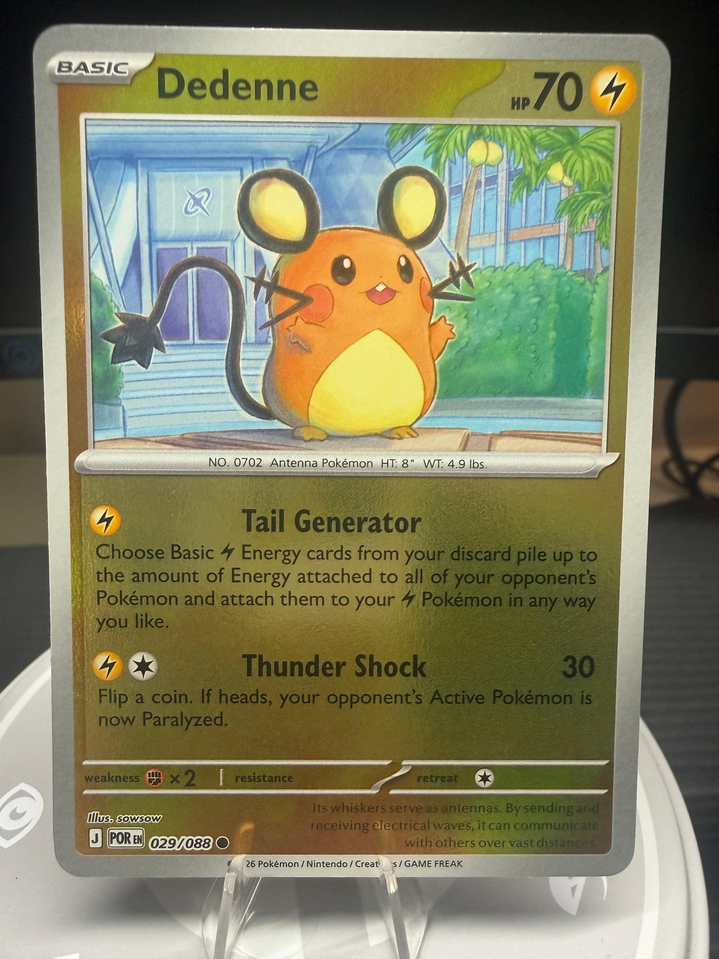 Dedenne - 029/088 - Reverse Holo - Perfect Order