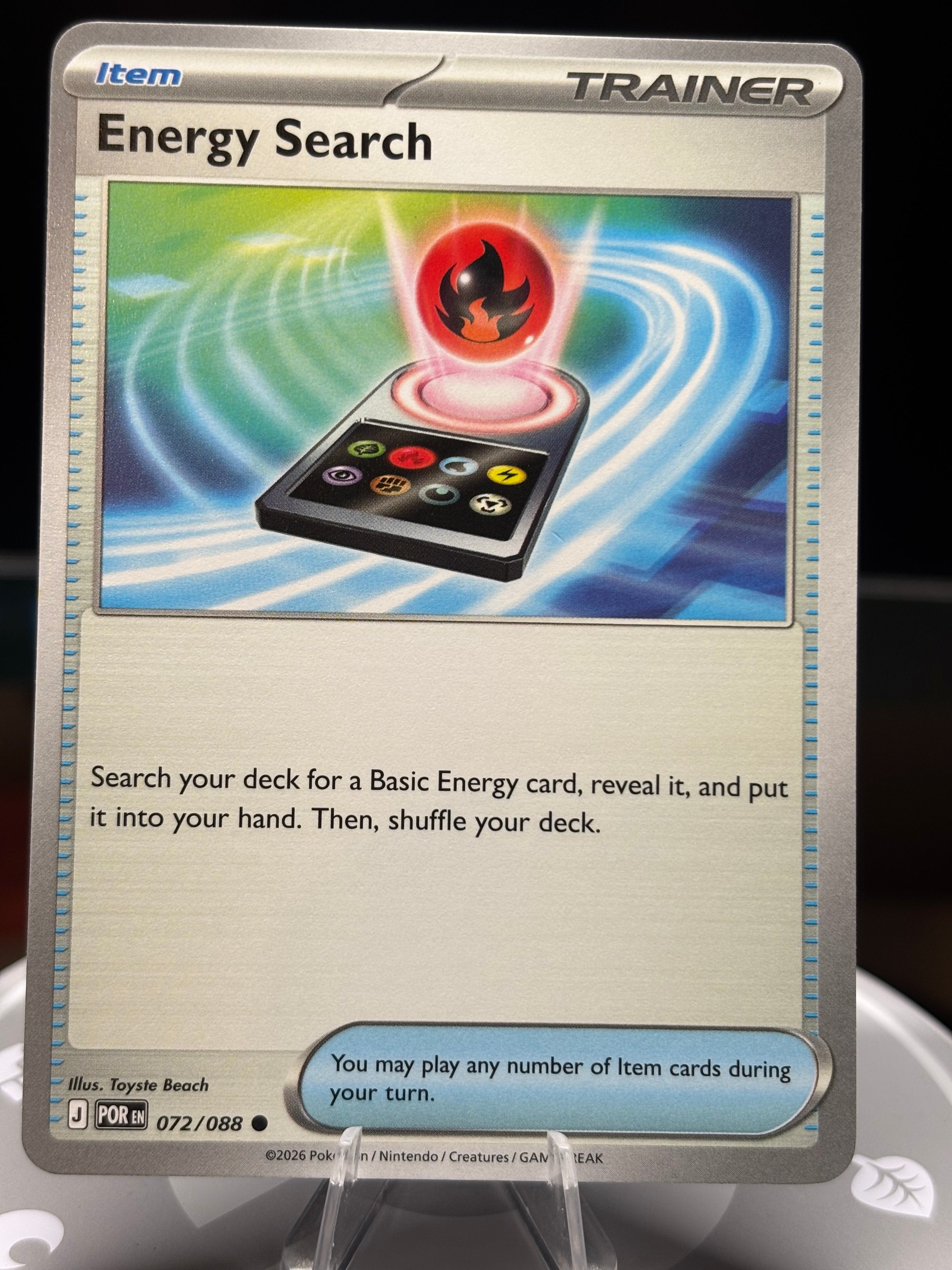 Energy Search 072/088 Perfect Order