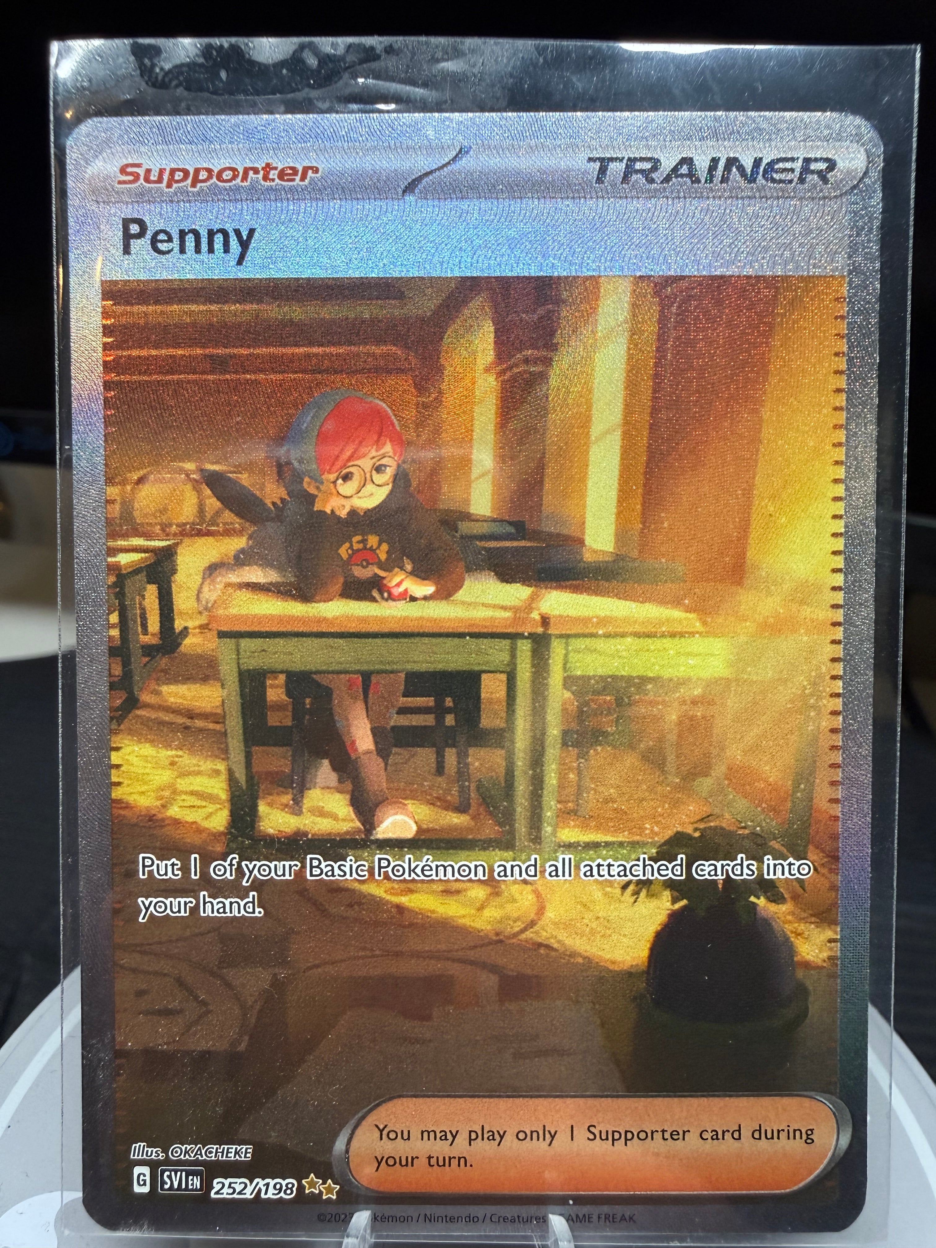 Penny - 252/198 - SIR - Scarlet & Violet Base