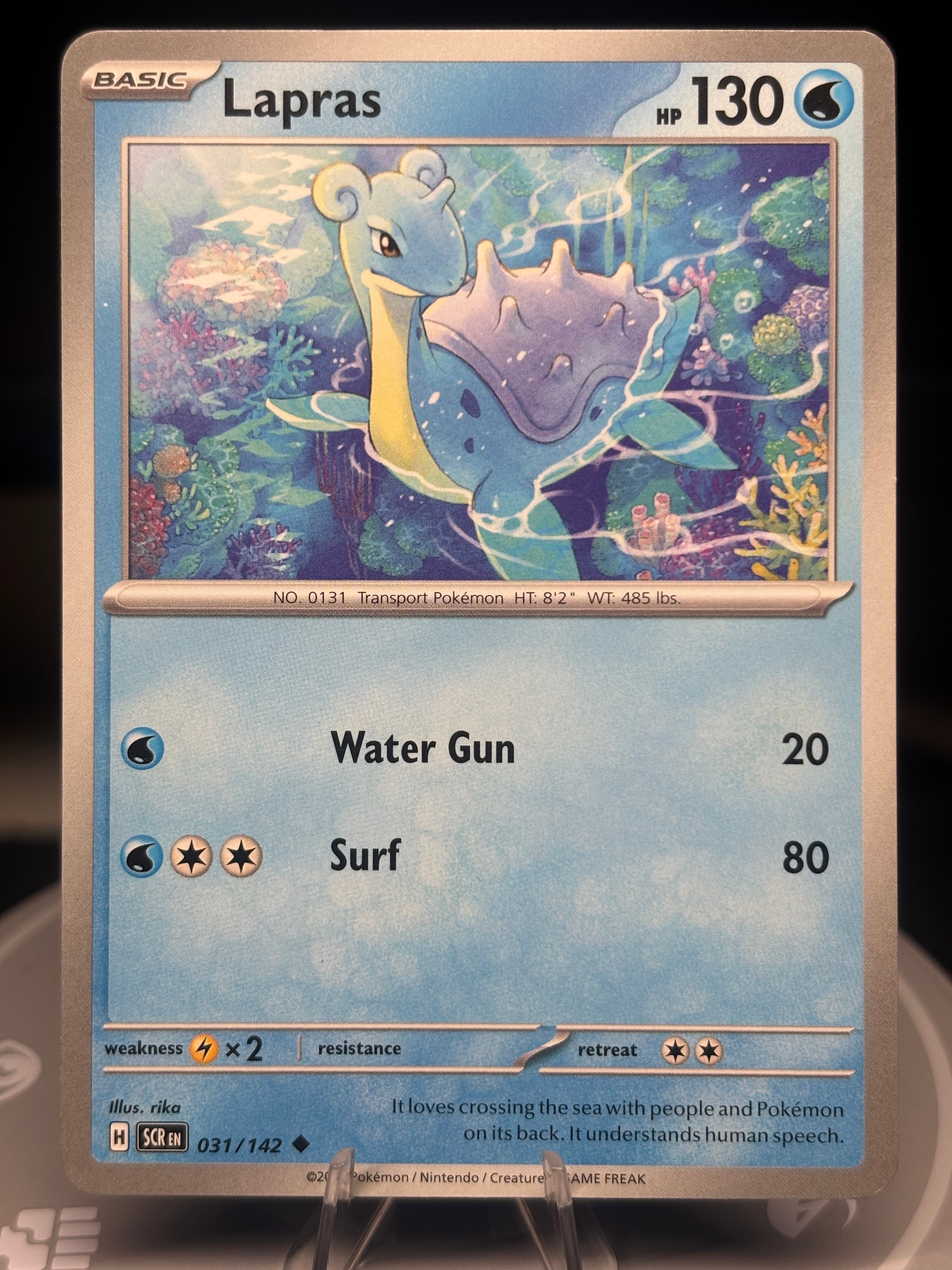 Lapras 031/142 - Stellar Crown