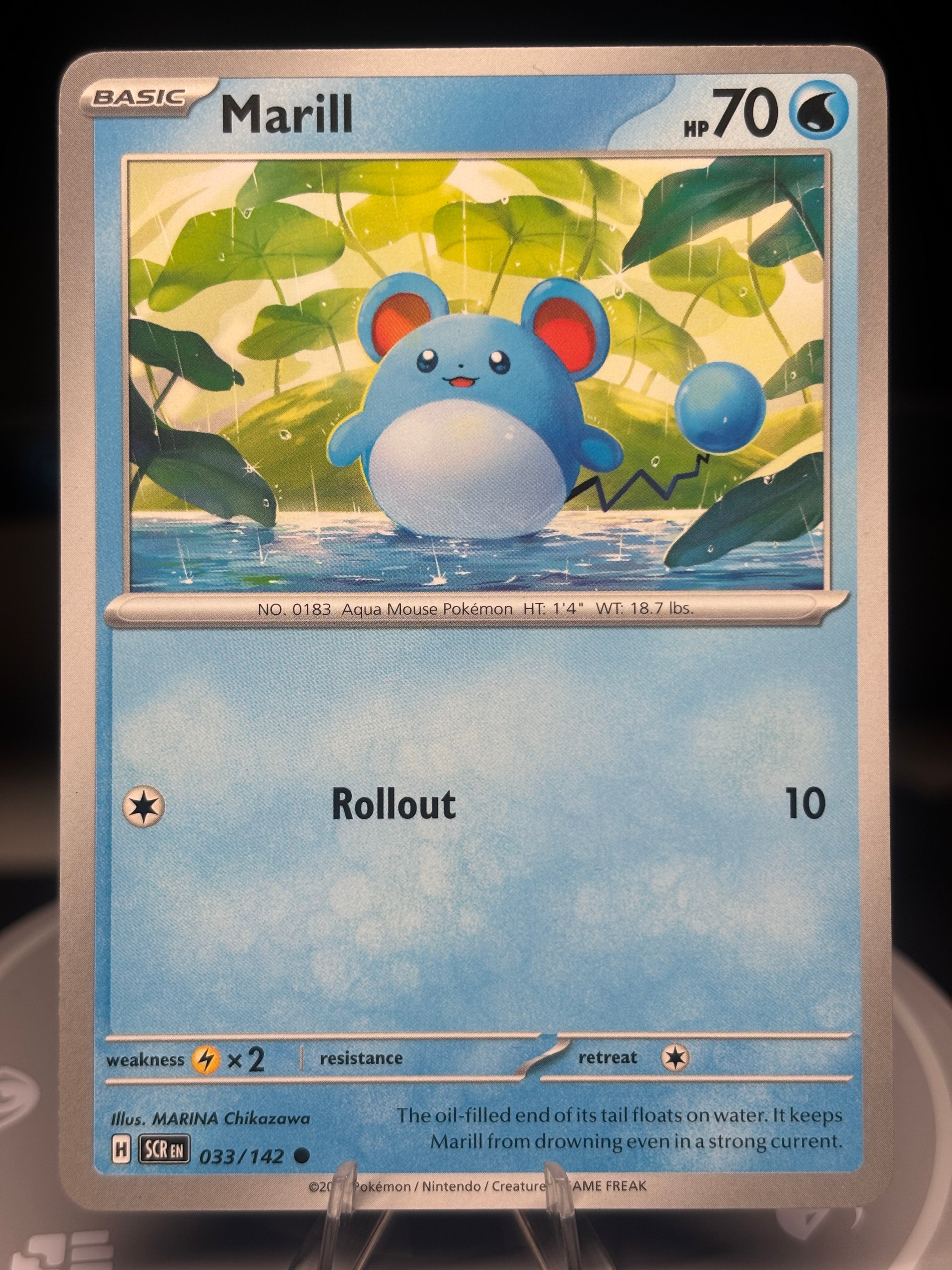 Marill 033/142 - Stellar Crown