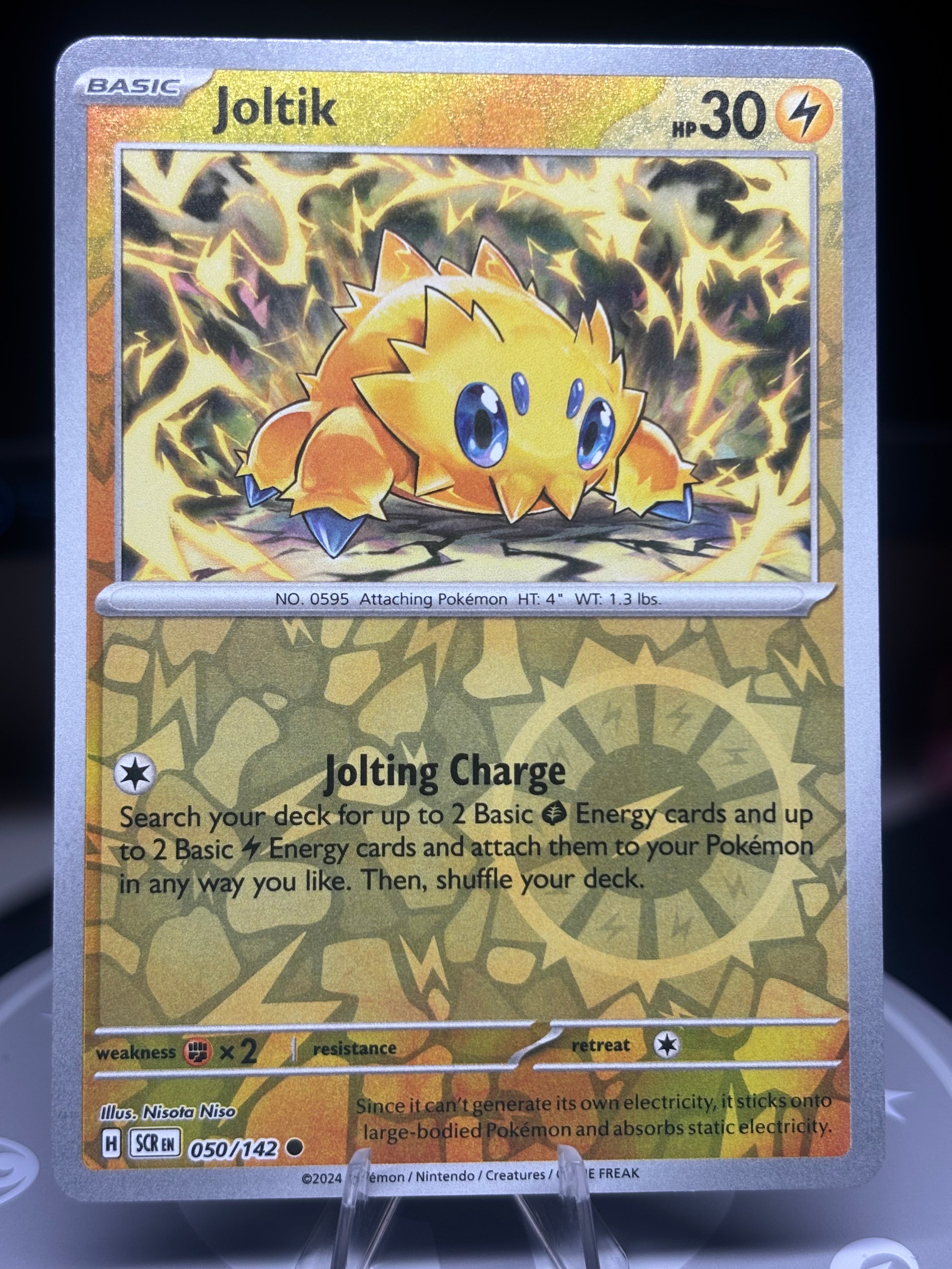 Joltik - Reverse Holo - 050/142 Common Stellar Crown