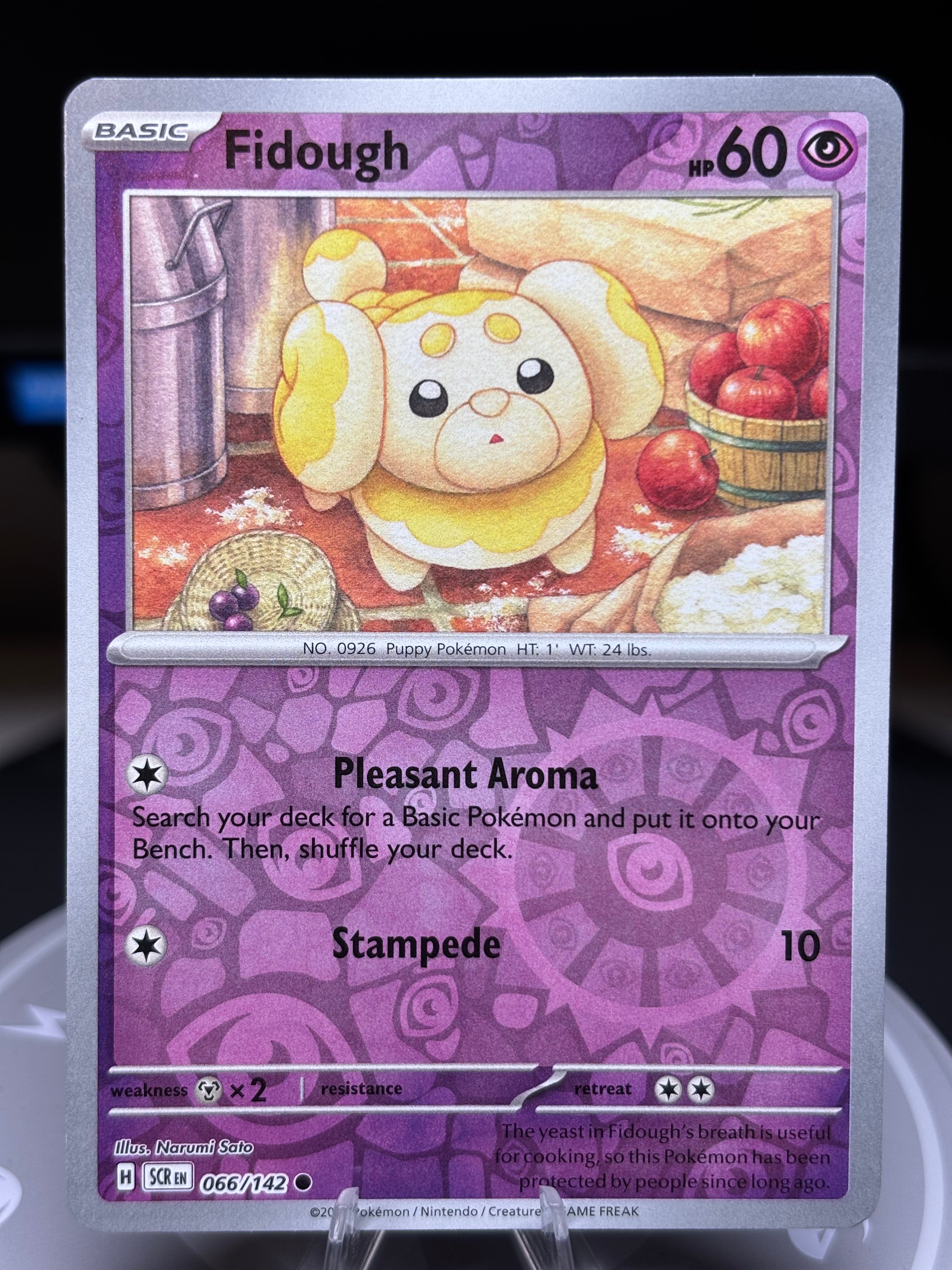 Fidough 066/142 - Stellar Crown - Reverse Holo