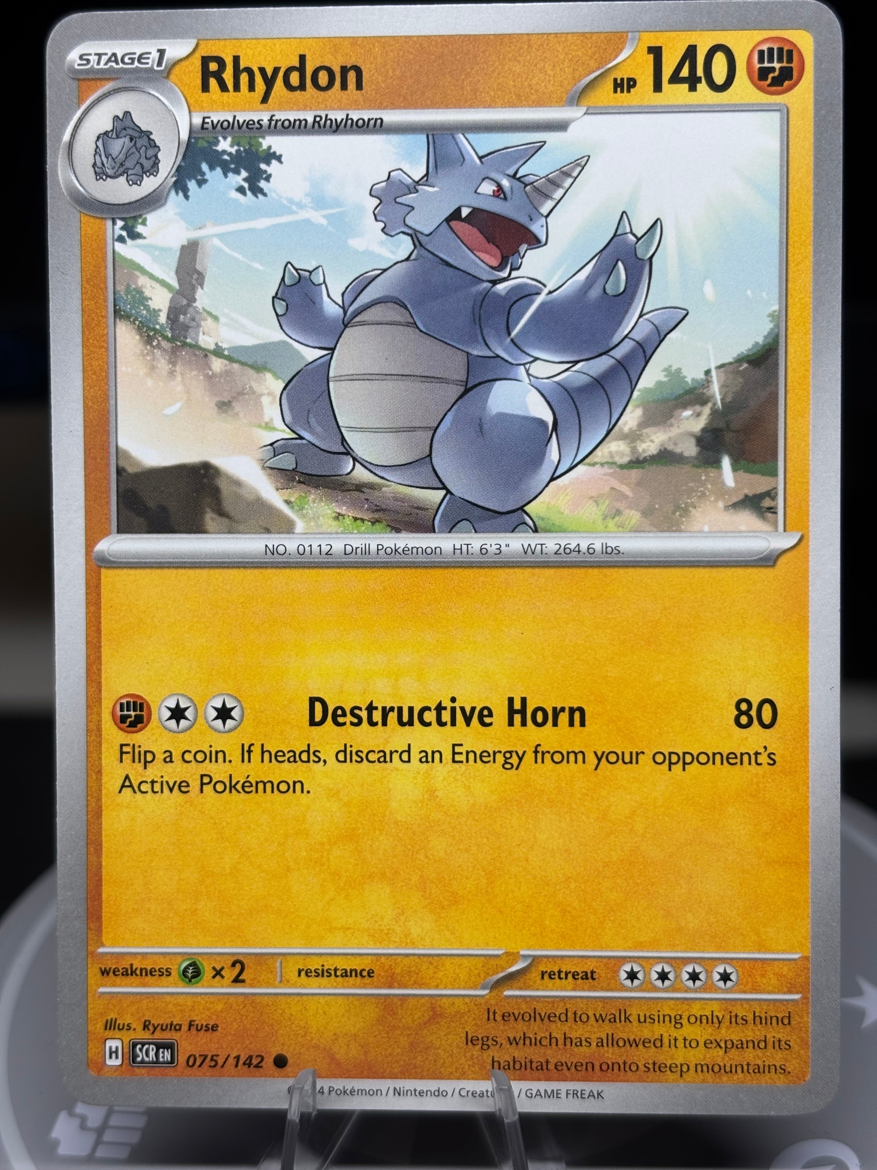 Rhydon 075/142 - Stellar Crown