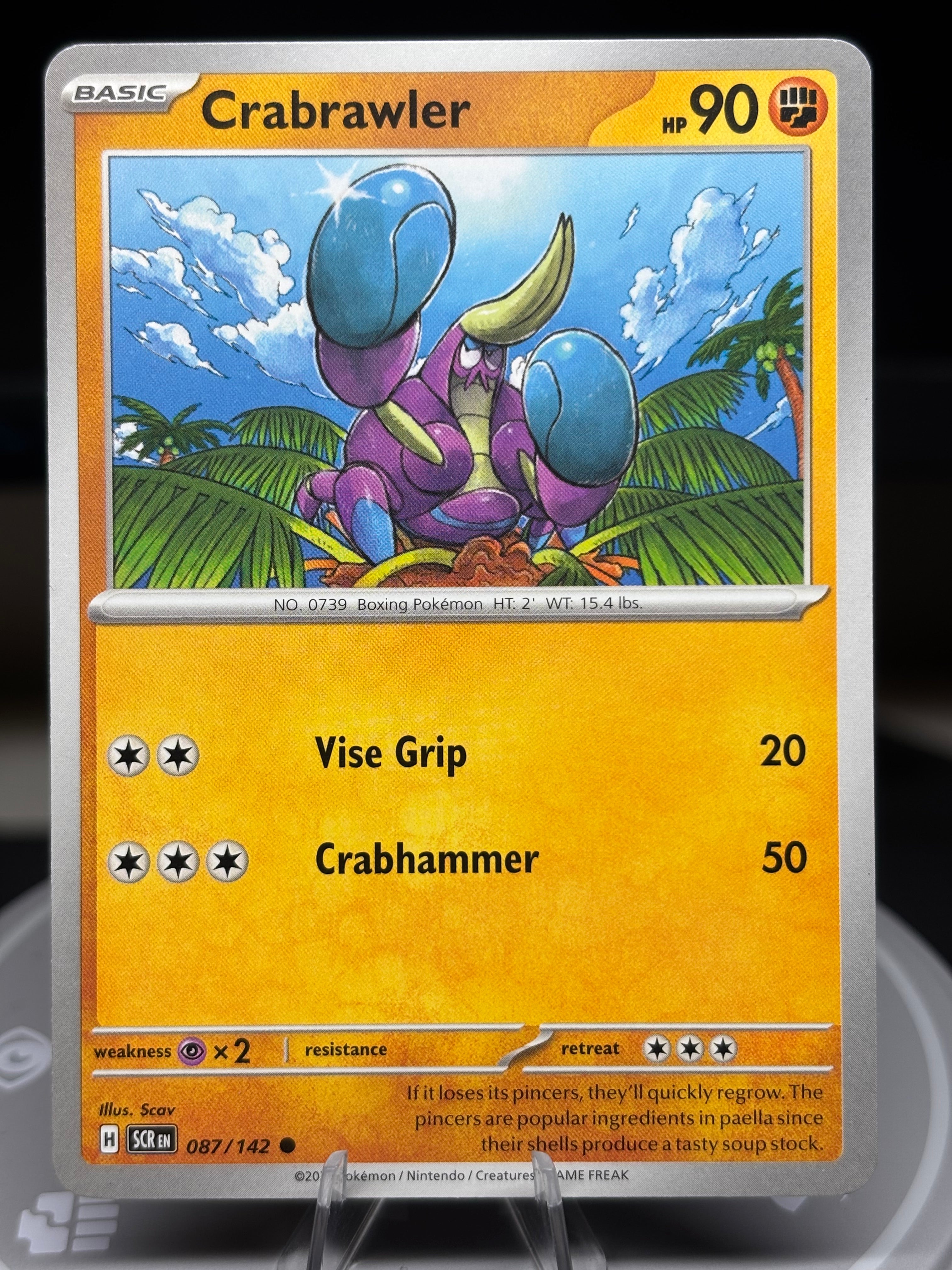 Crabrawler - 087/142 - Stellar Crown