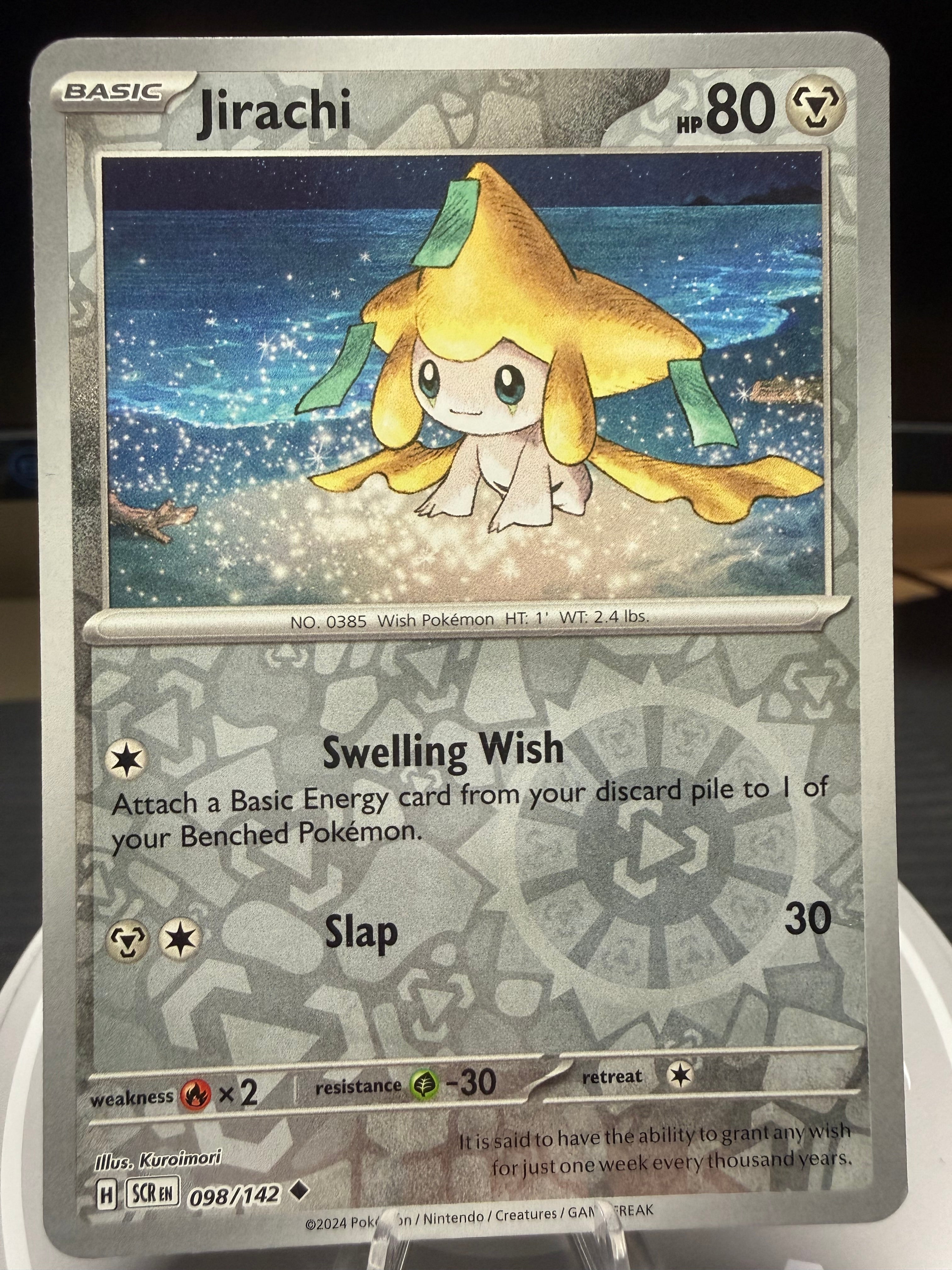Jirachi 098/142 - Reverse Holo - Stella Crown