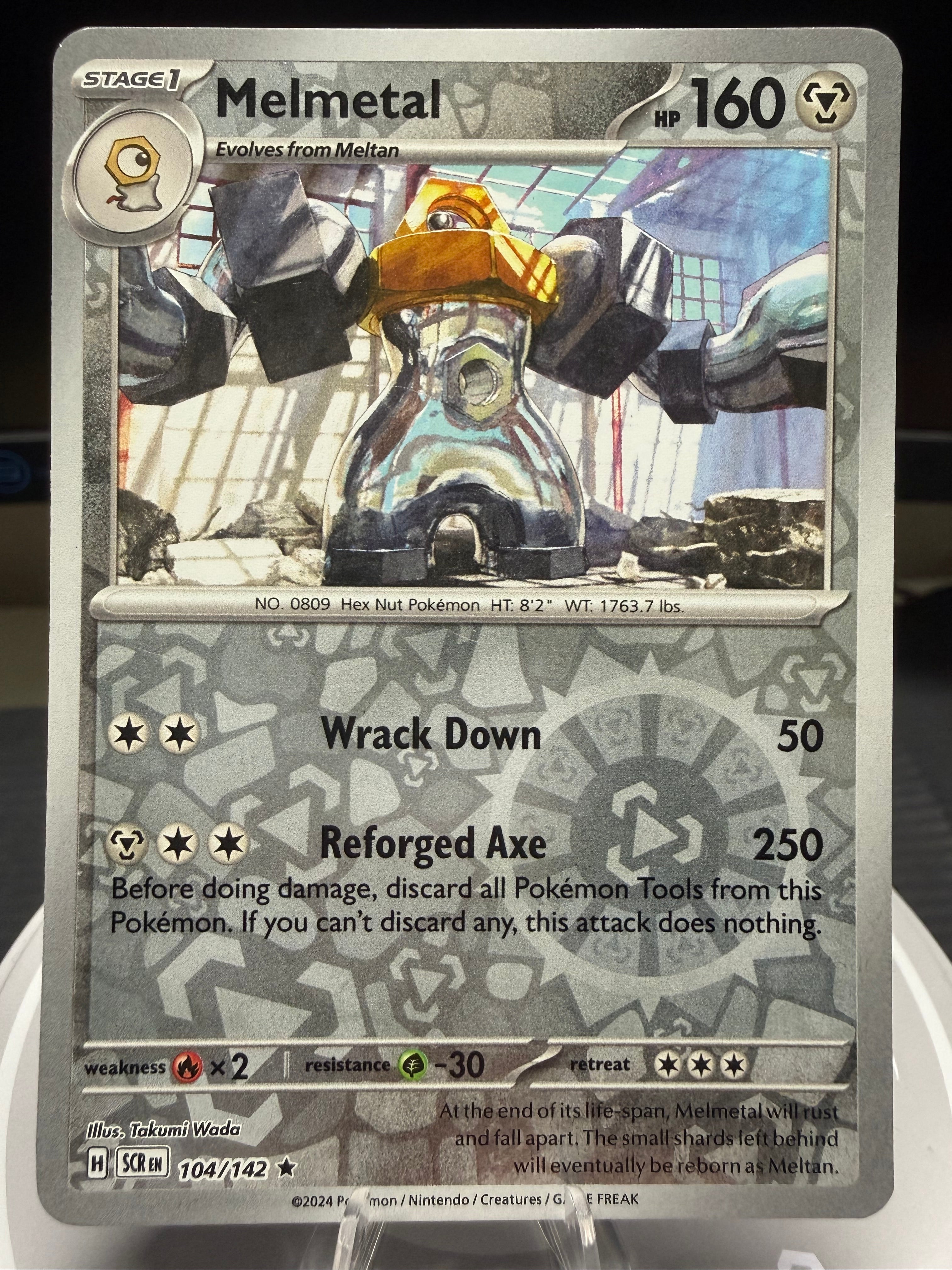 Melmetal - 104/142 - Reverse Holo - Stellar Crown