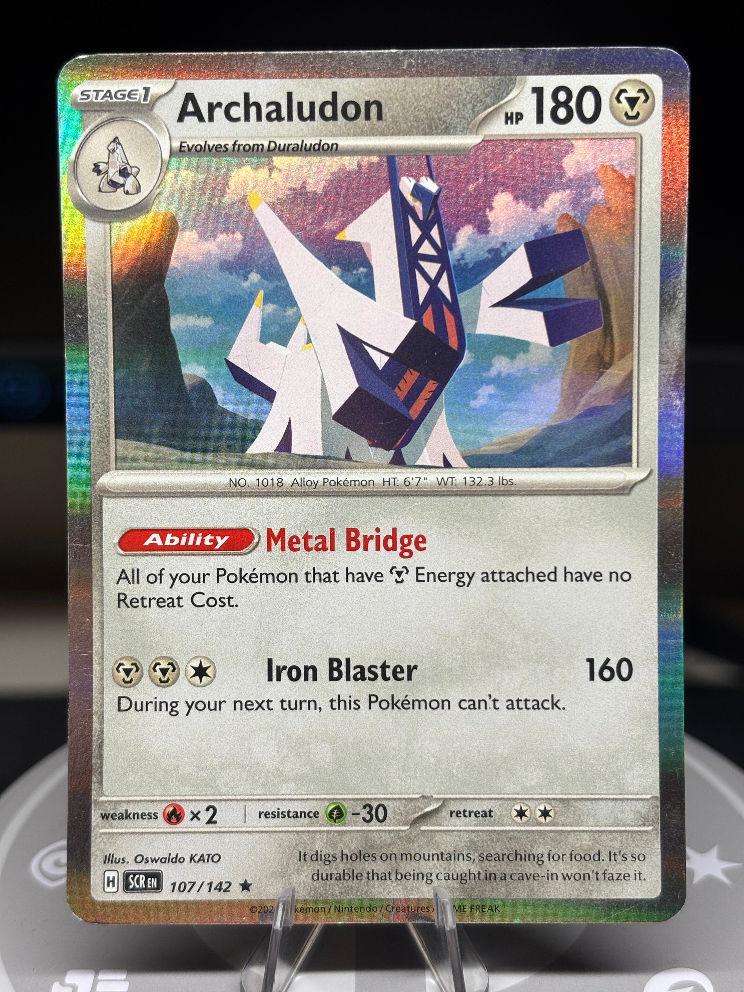 Archaludon 107/142 - Stellar Crown - Holo