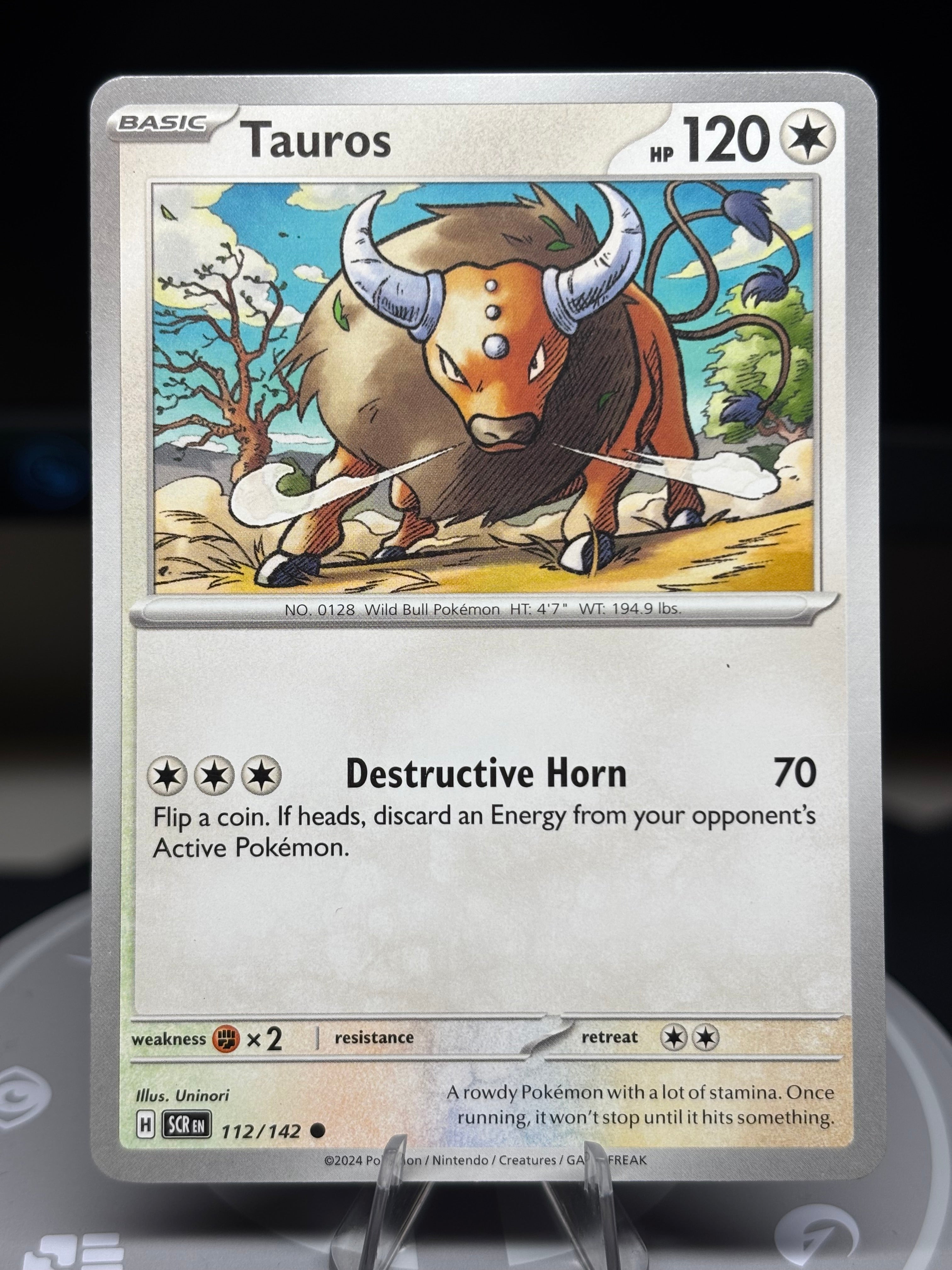Tauros - 112/142 - Stellar Crown
