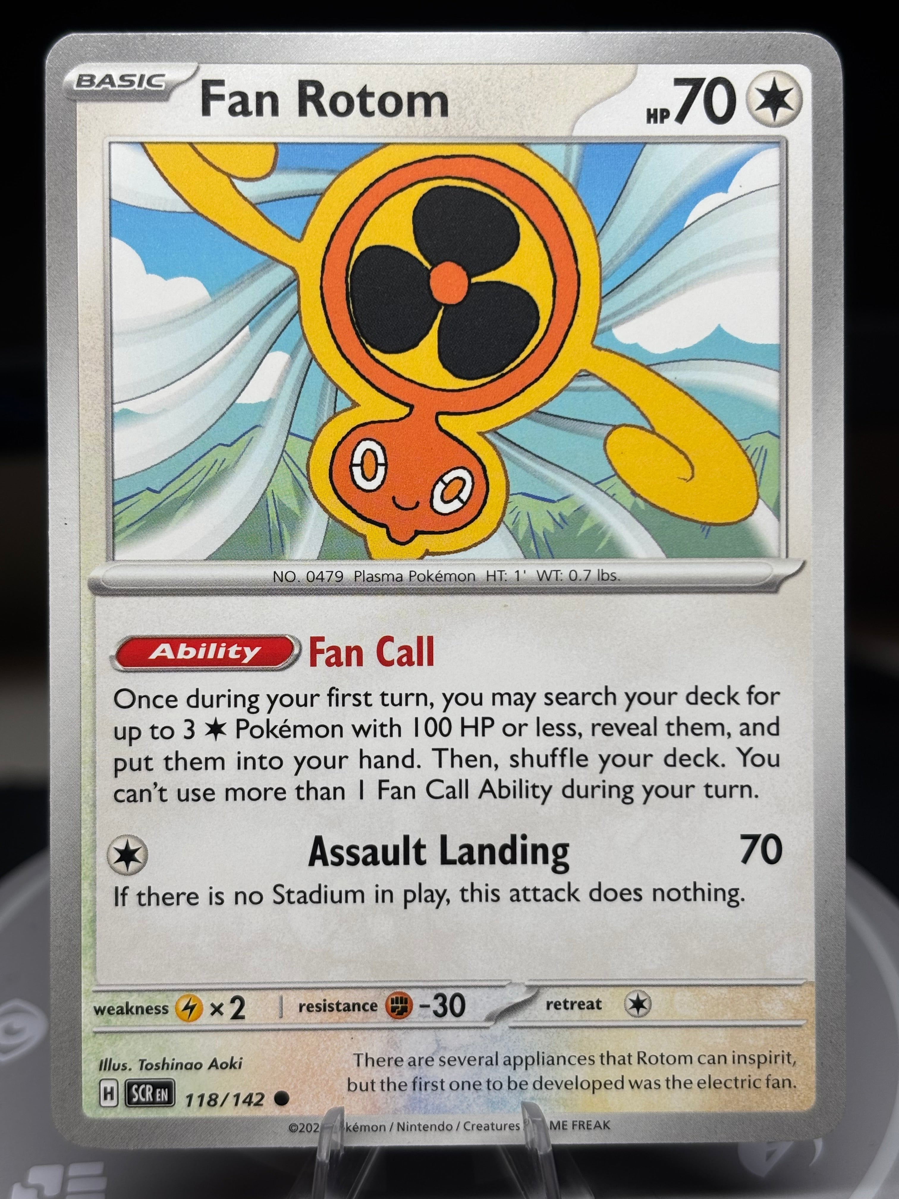 Fan Rotom 118/142 - Stellar Crown