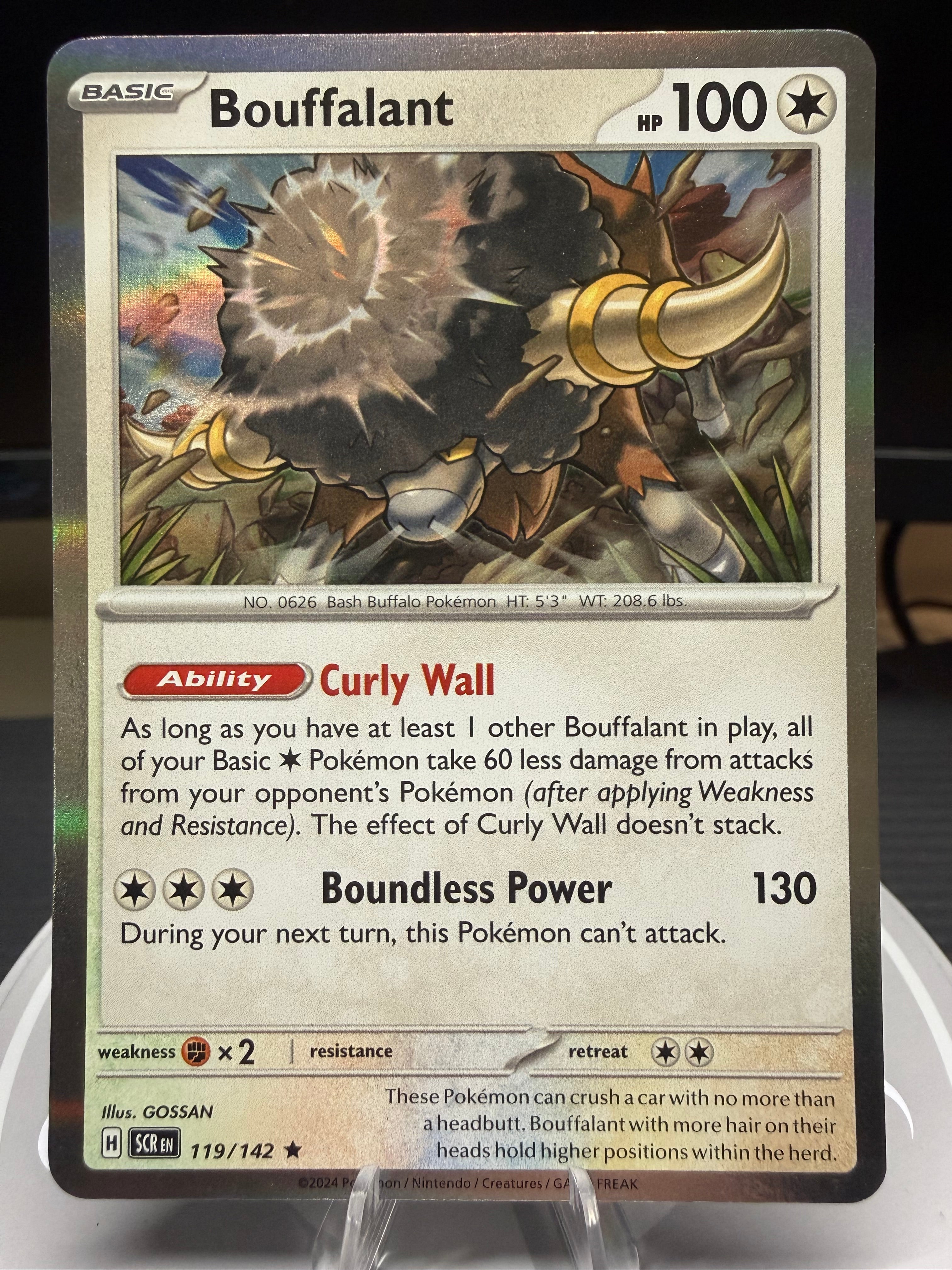 Bouffalant - 119/142 - Holo - Stella Crown