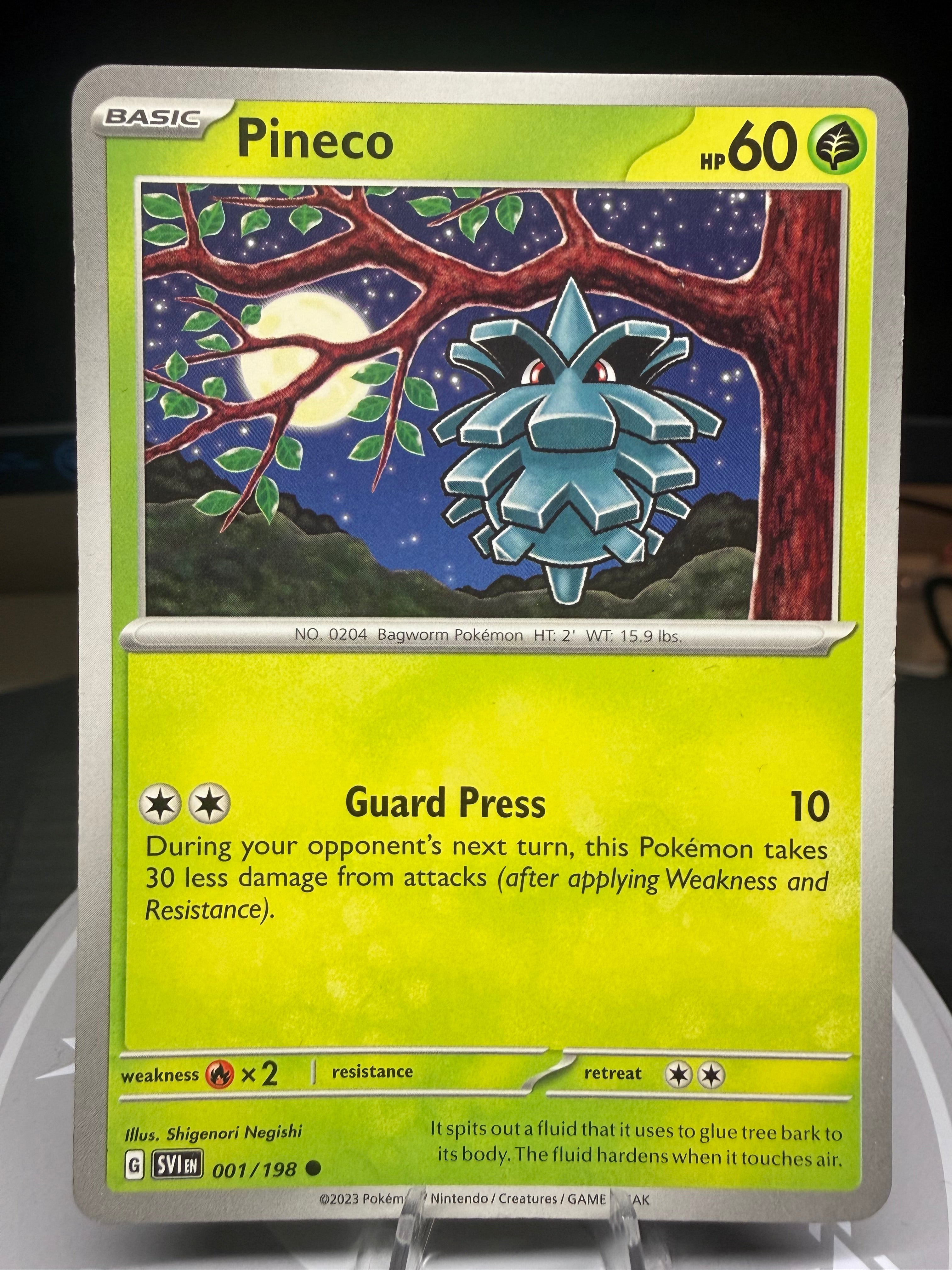 Pineco 001/198 Common Scarlet & Violet