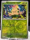 Scarlet and Violet Shroomish 003/198 Reverse Holo.