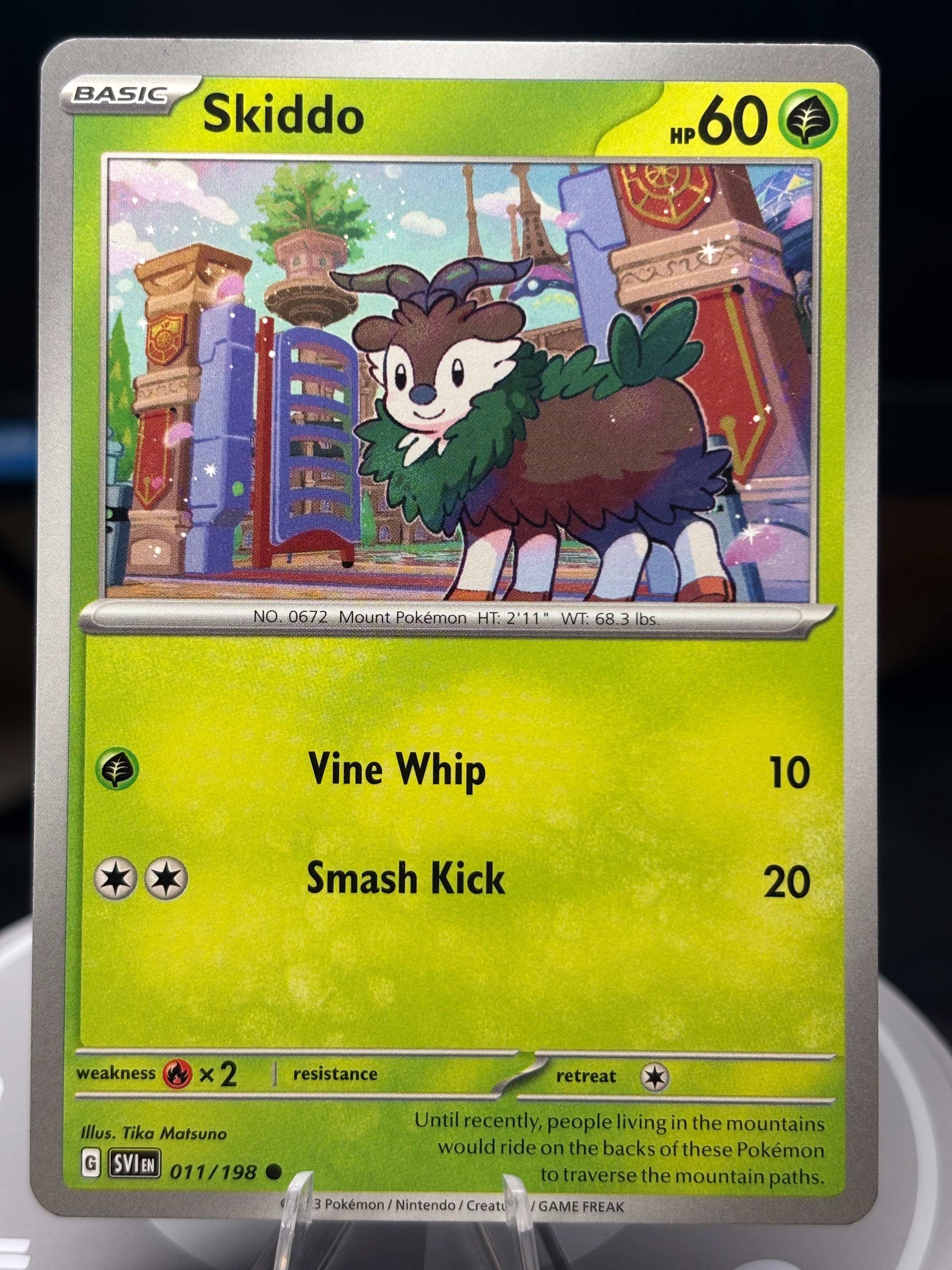 Skiddo 011/198 - Scarlet and Violet Base