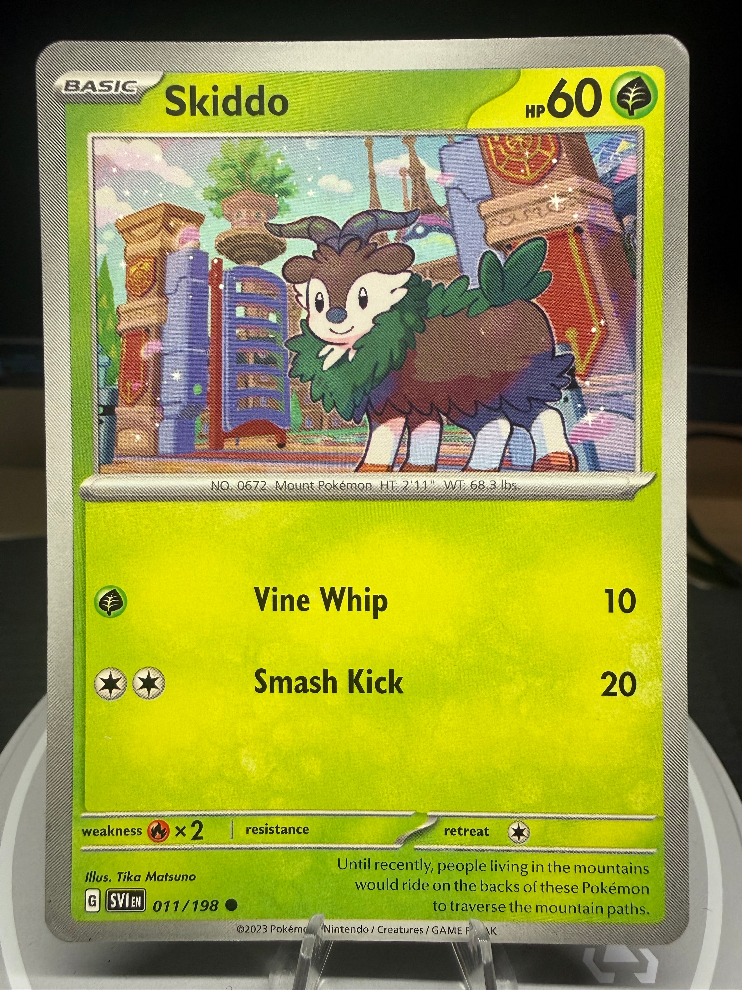 Skiddo 011/198 - Scarlet & Violet
