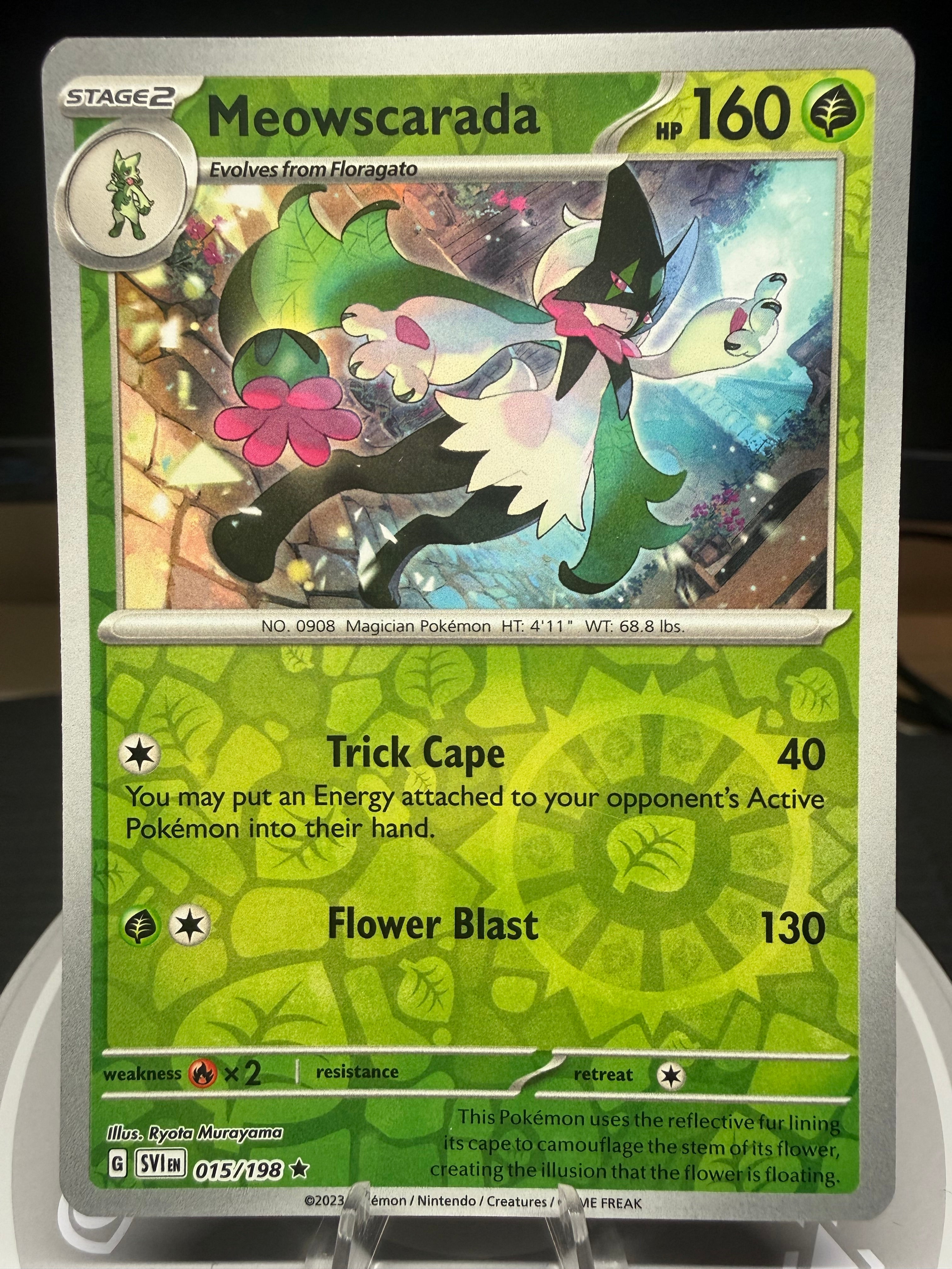 Meowscarada - 015/198 - Scarlet & Violet